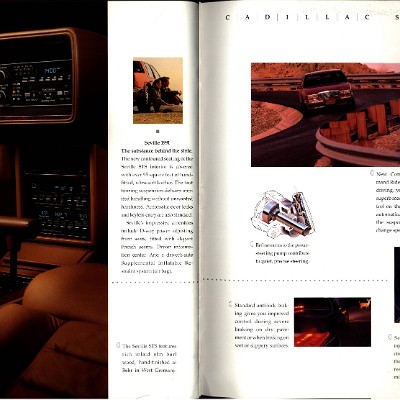 1991 Cadillac Full Line Prestige Brochure 60-61