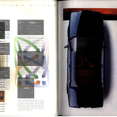 1991 Cadillac Full Line Prestige Brochure 72-73b