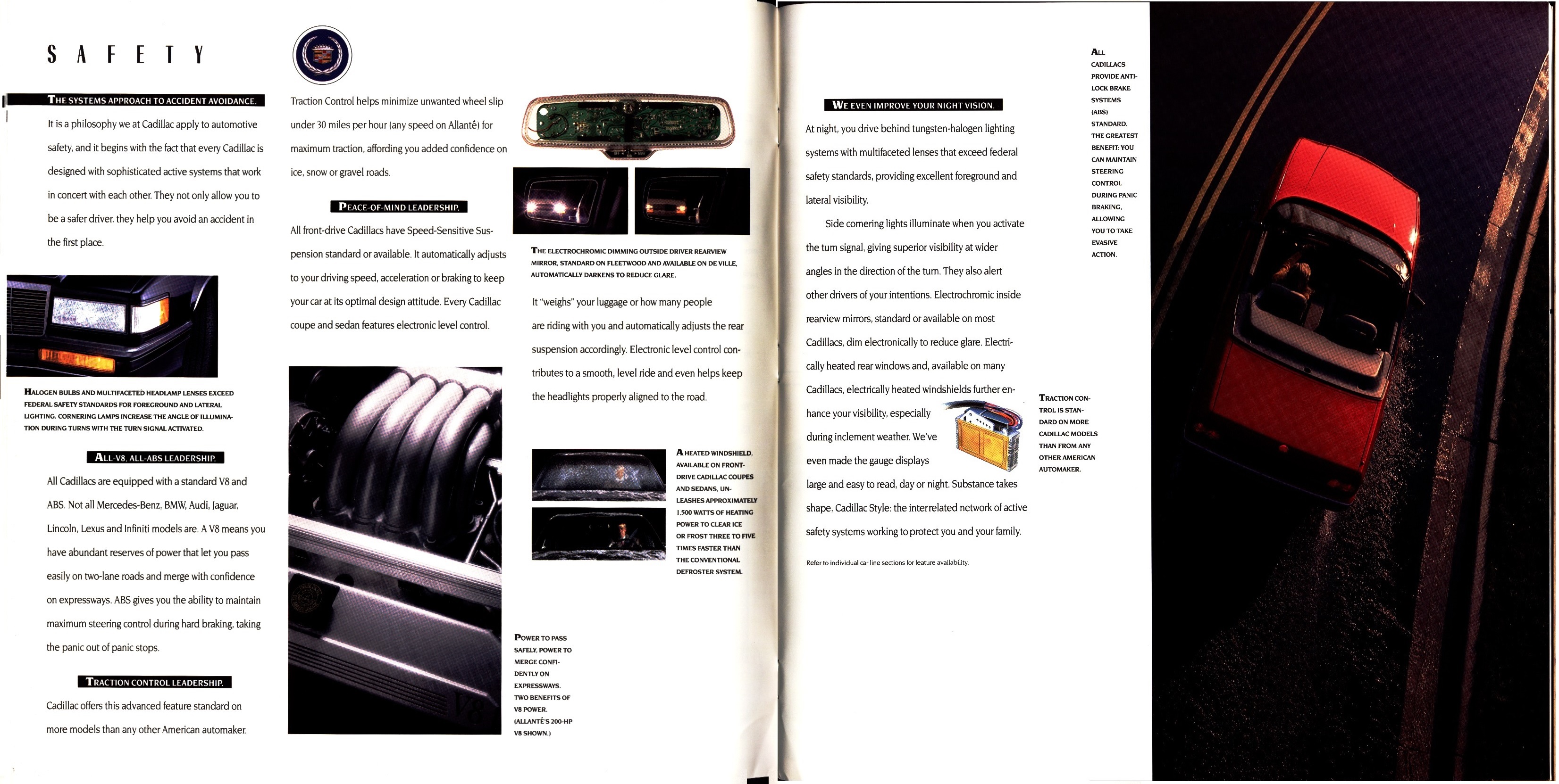 1992 Cadillac Full Line Prestige Brochure 08-09