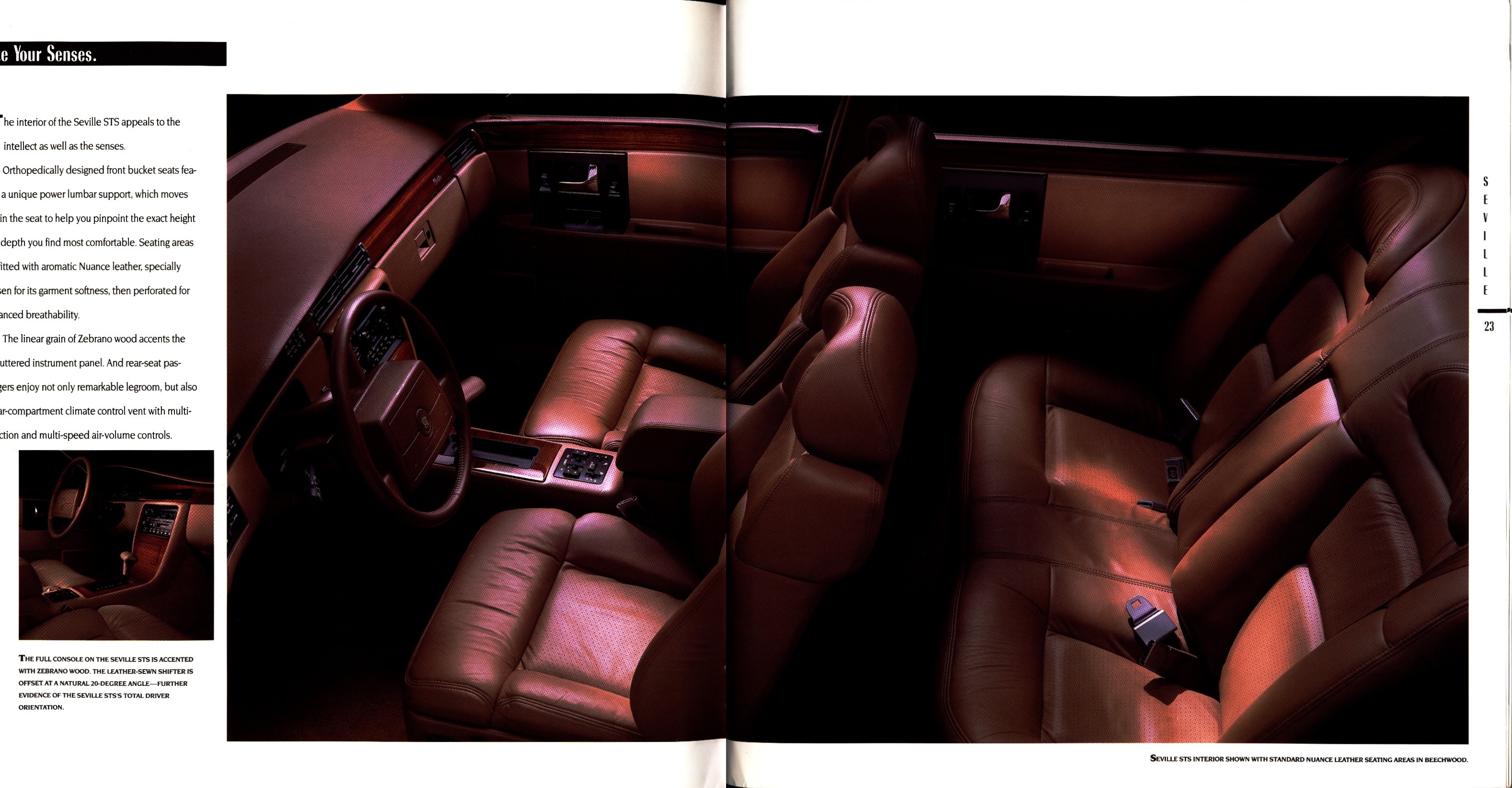 1992 Cadillac Full Line Prestige Brochure 22-23