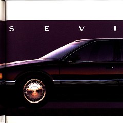 1992 Cadillac Full Line Prestige Brochure 16a-16b-16c