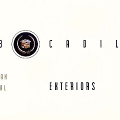 1993 Cadillac DeVille & Sixty Special Colors