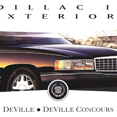 1995 Cadillac DeVille Colors