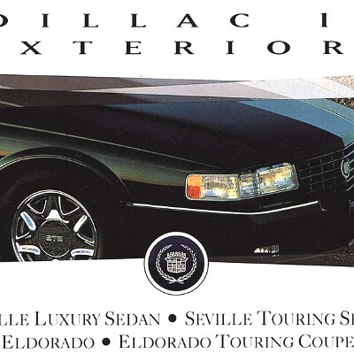 1995 Cadillac Seville & Eldorado Colors