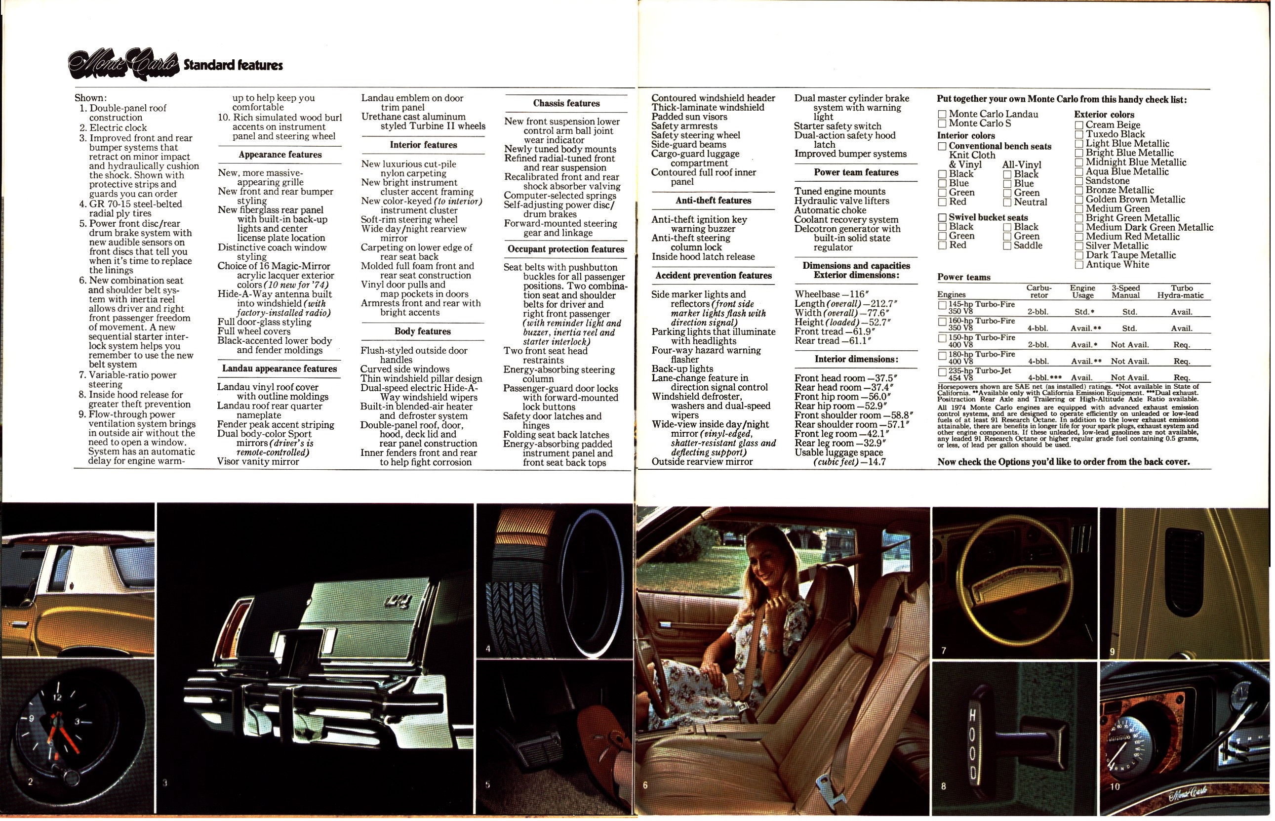 1974 Chevrolet Monte Carlo Brochure (Rev) 10-11