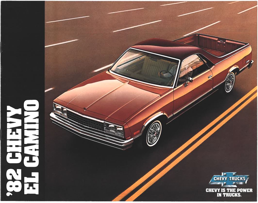 1982 Chevrolet El Camino Brochure 01