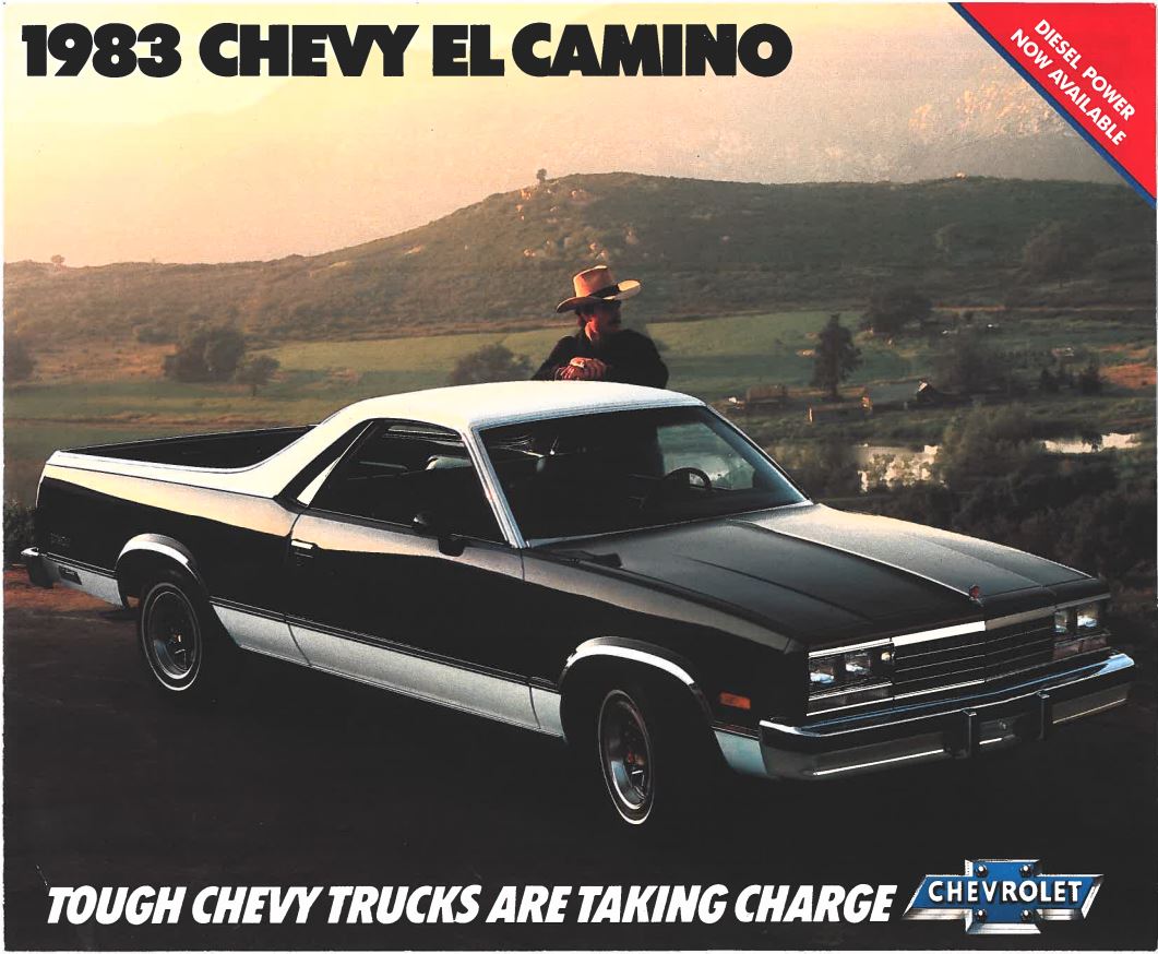 1983 Chevrolet El Camino Brochure 01