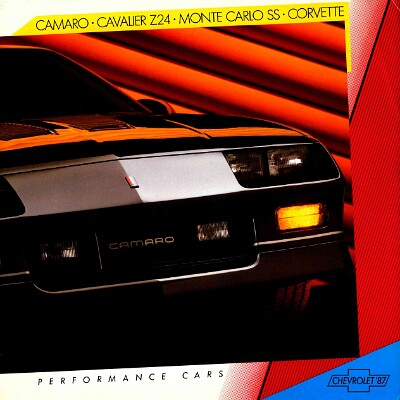 1987 Chevrolet Performance Cars - Canada