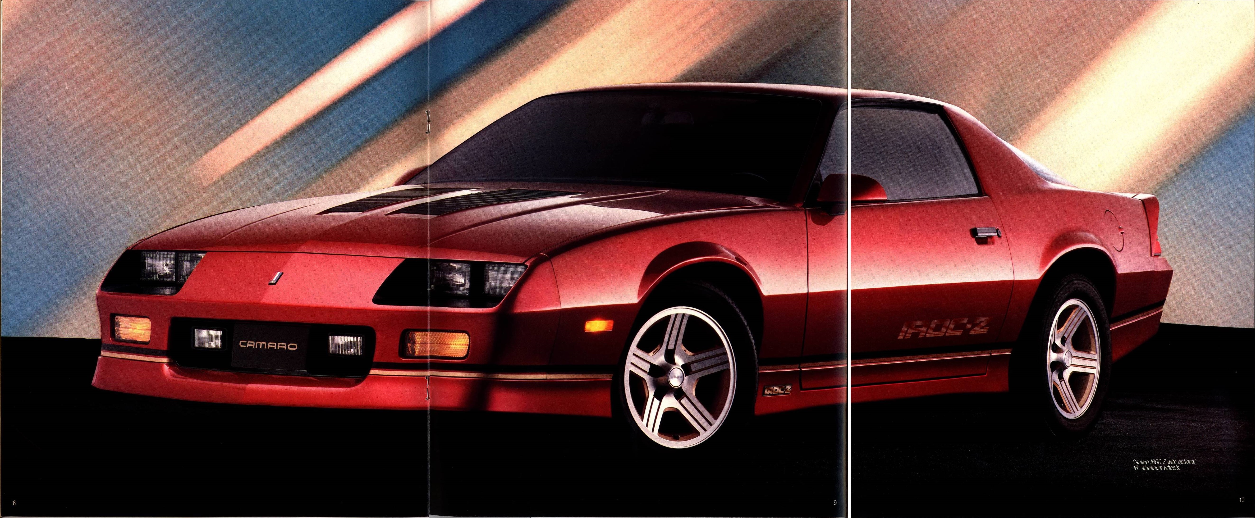 1988 Chevrolet Camaro Brochure 08-09-10