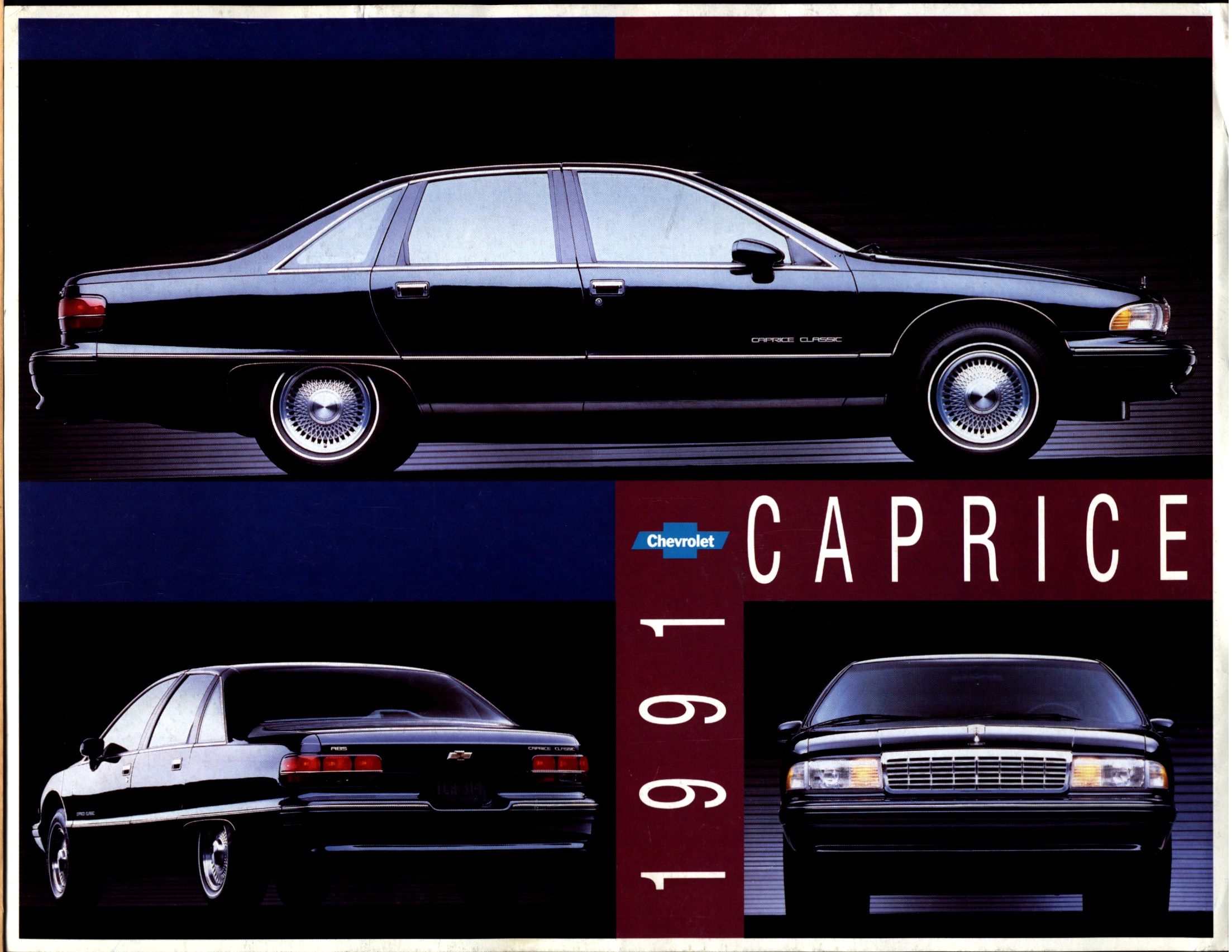 1991 Chevrolet Caprice Data Sheet (Cdn) 01