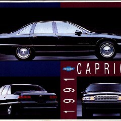 1991 Chevrolet Caprice Data Sheet - Canada