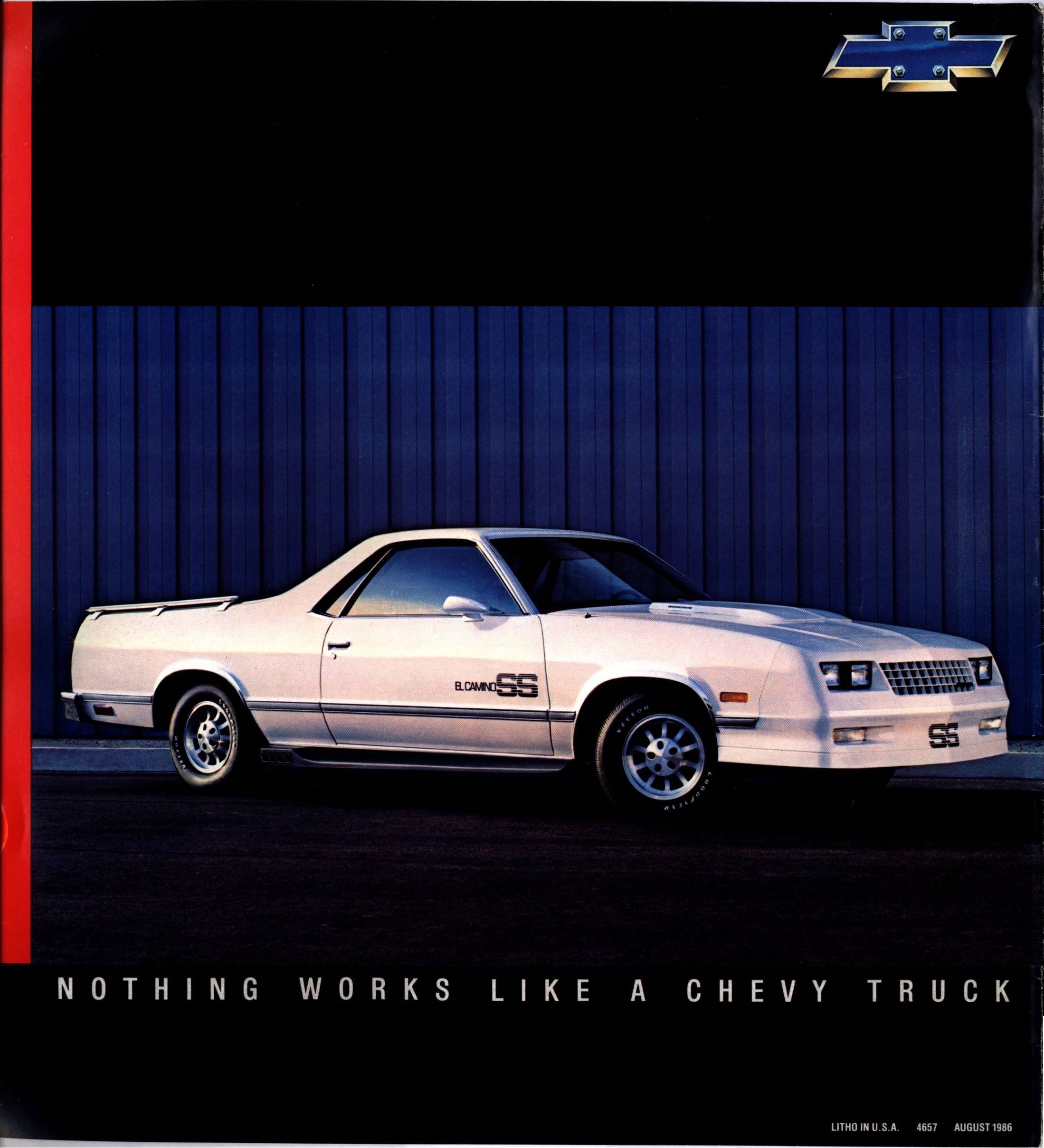 1987 Chevrolet El Camino Brochure 08