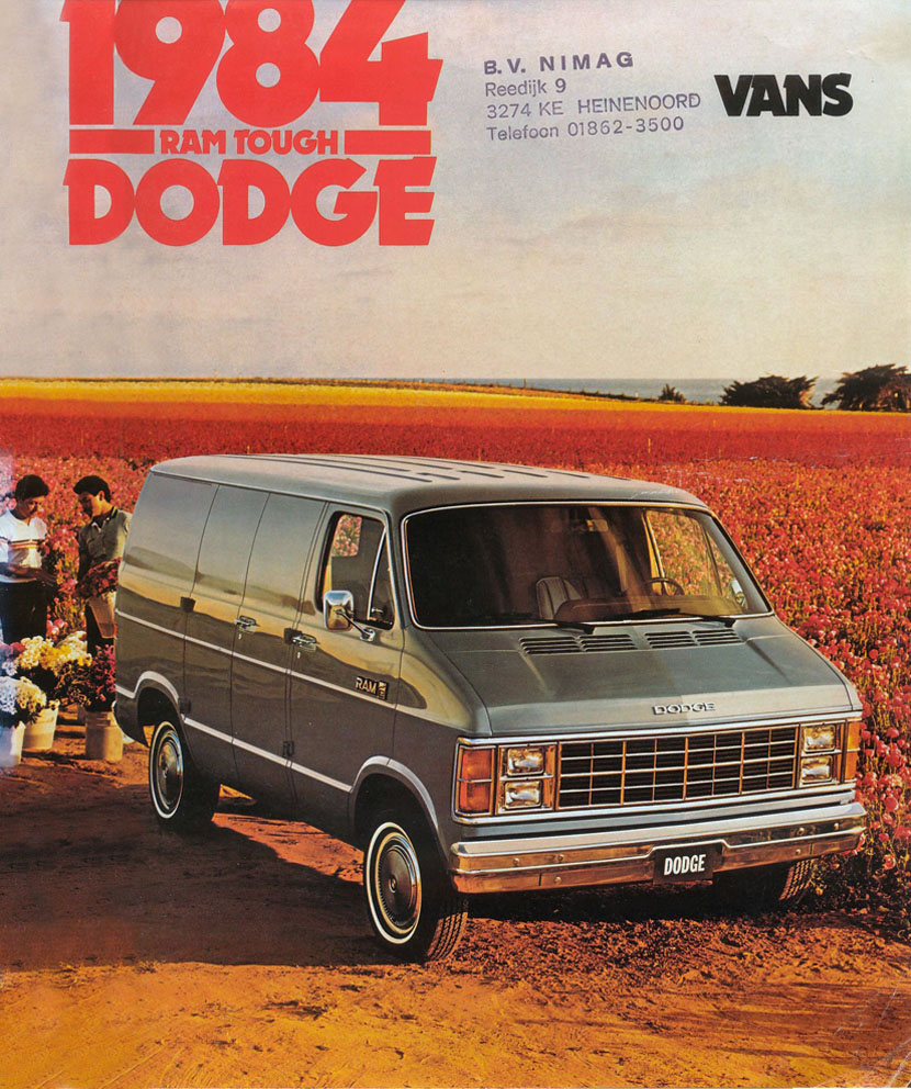 1984 Dodge Ram Vans Brochure 01