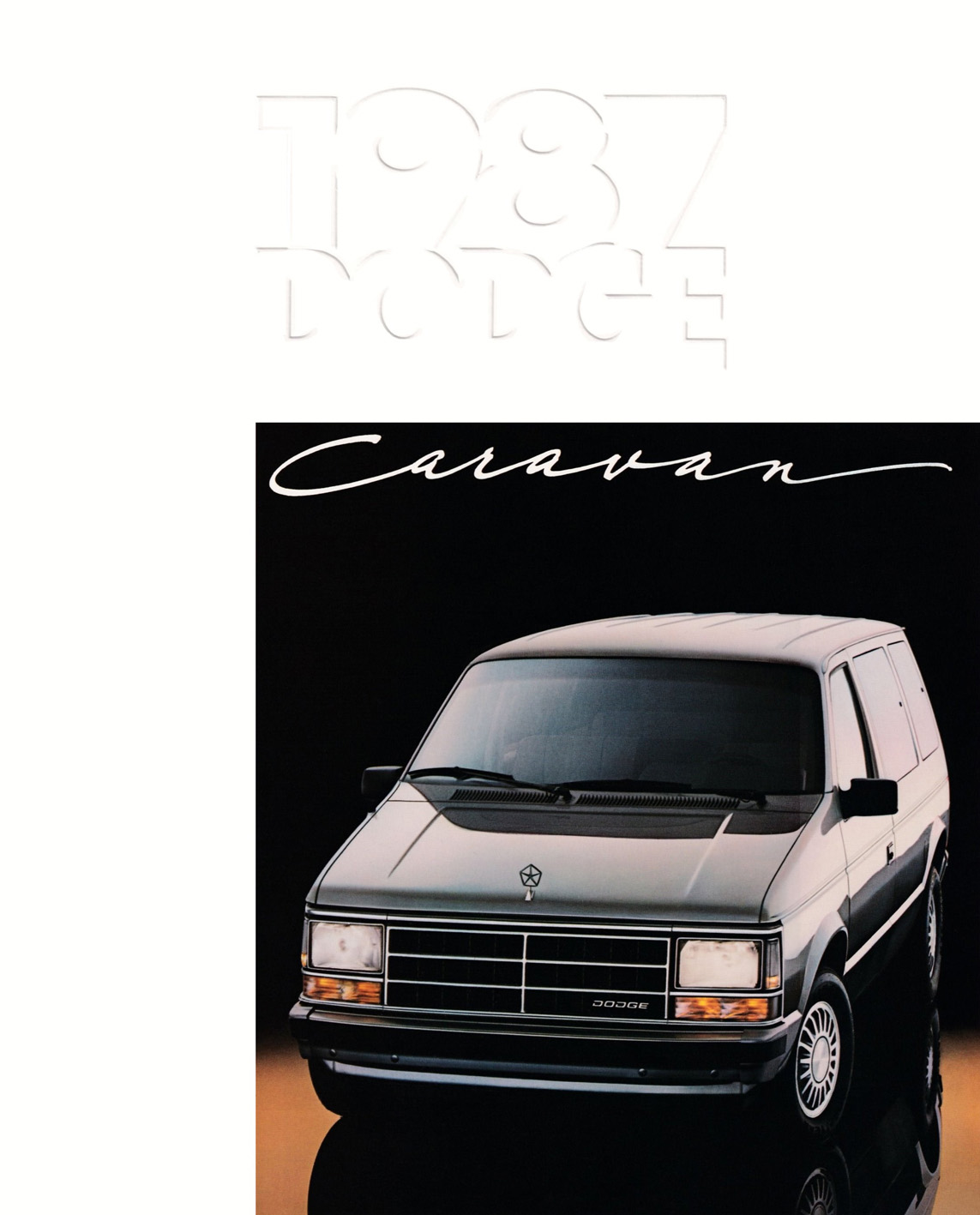 1987 Dodge Caravan Brochure 01