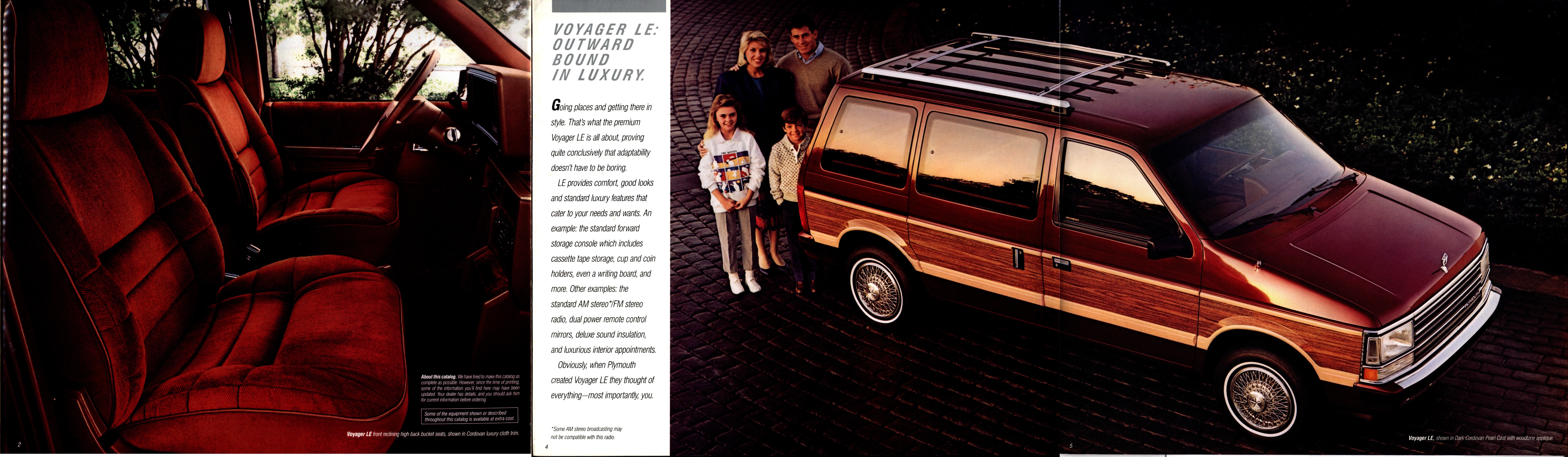 1987 Plymouth Voyager Brochure (Rev) 02-04-05