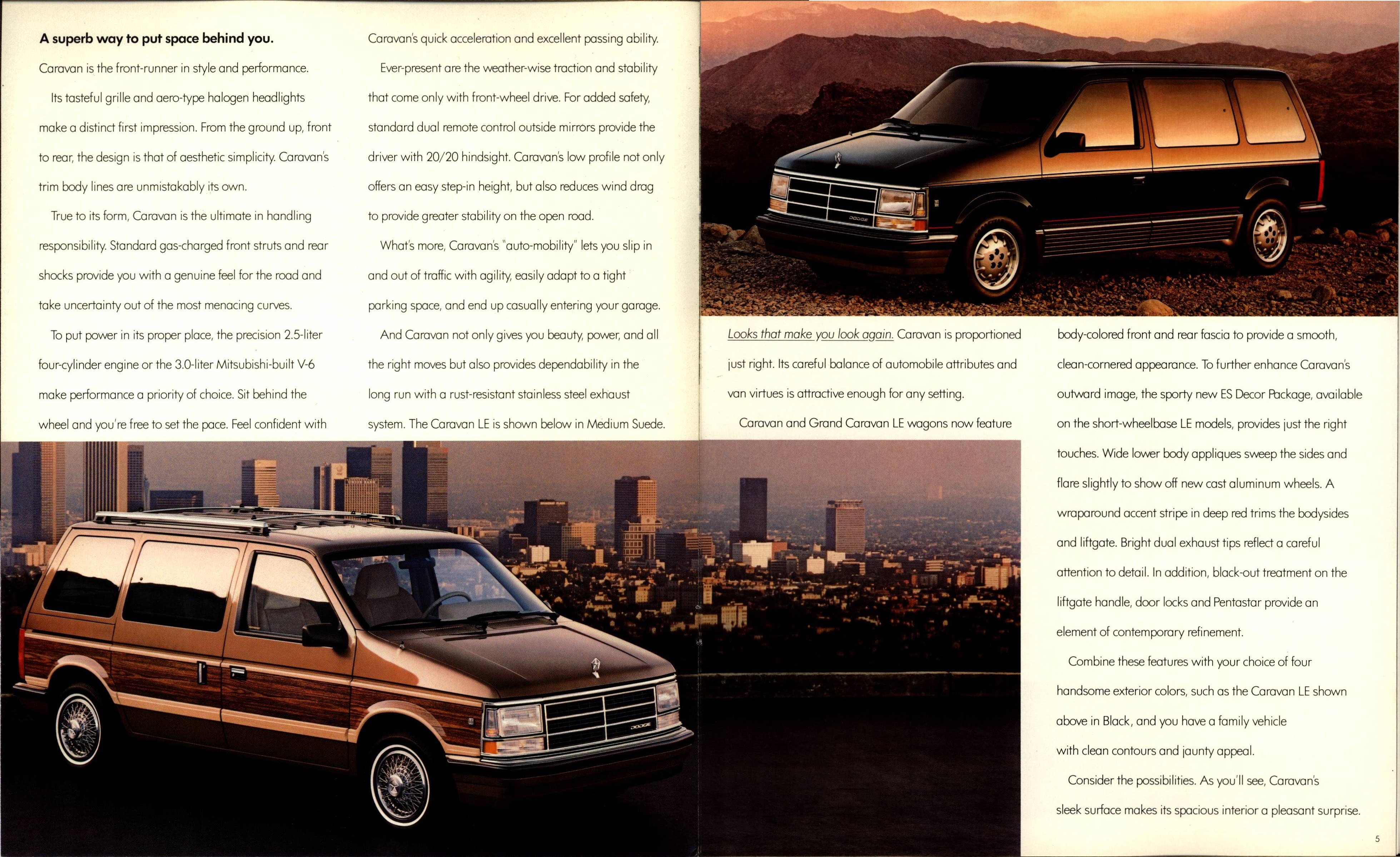 1988 Dodge Caravan Brochure 04-05