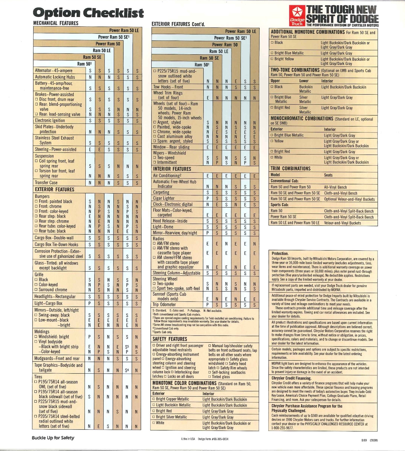 1990 Dodge Ram 50 catalog-12