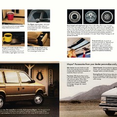 1990 Plymouth Voyager Brochure 16-17