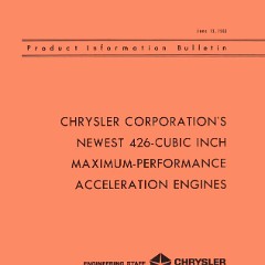 1963-Chrysler-426-Maximum-Performance-Engine-Bulletin