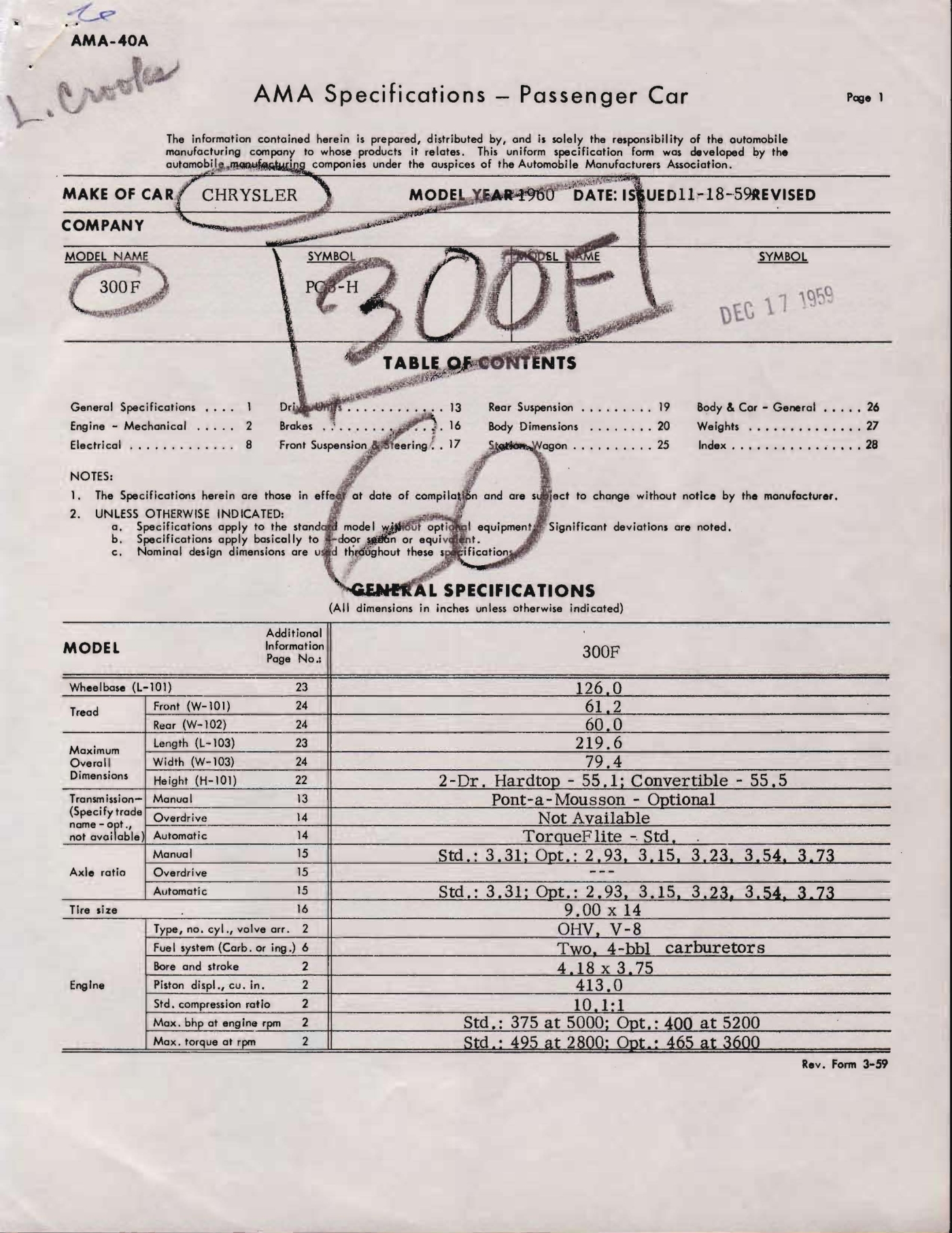 1960 Chrysler 300F AMA Specs-01