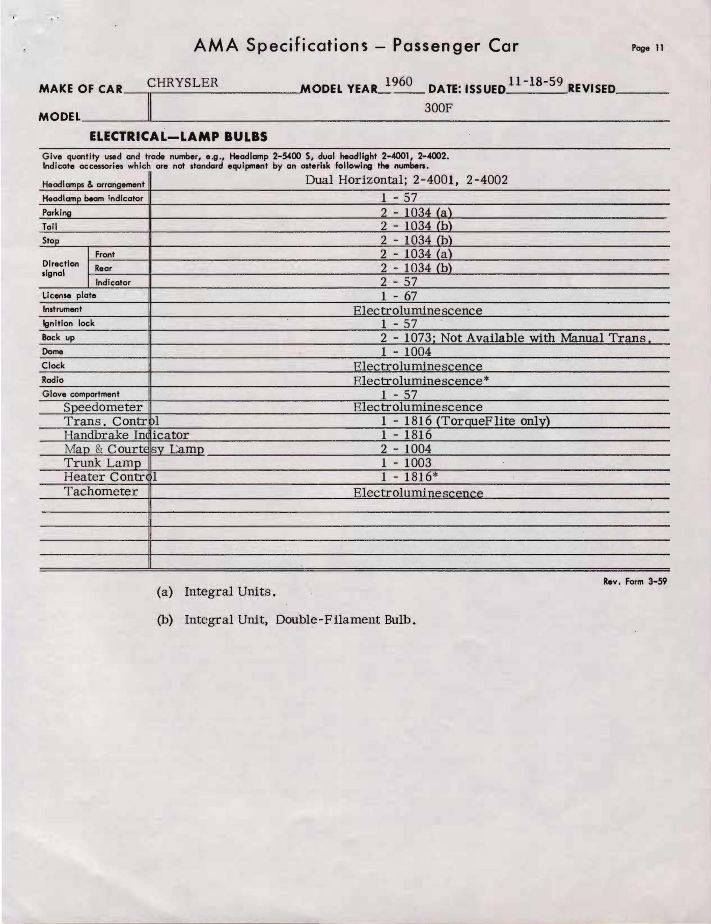 1960 Chrysler 300F AMA Specs-13