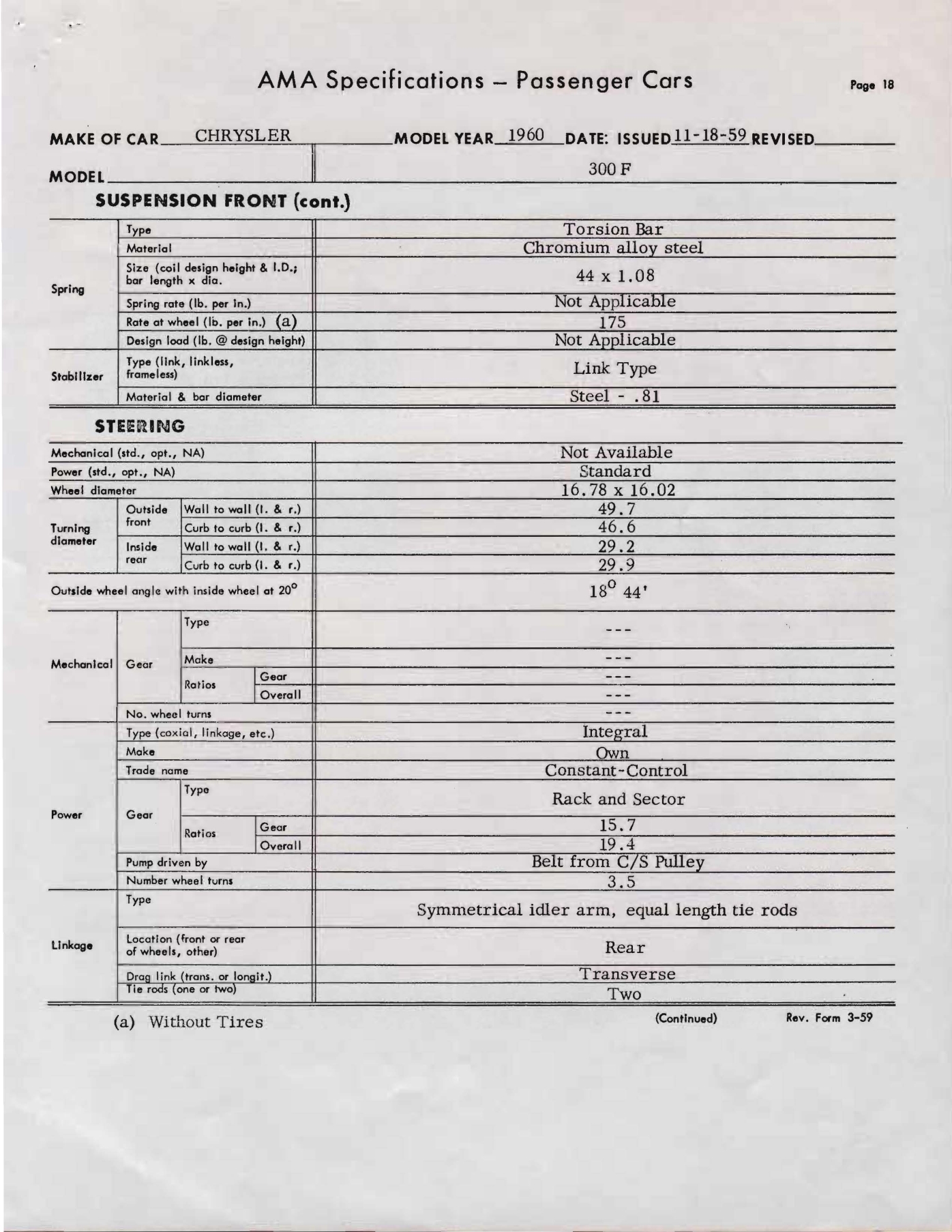 1960 Chrysler 300F AMA Specs-21