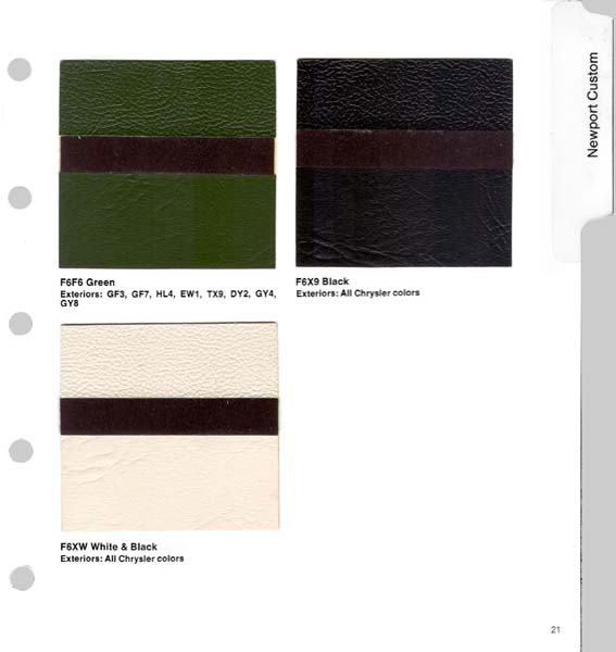 1972 Chrysler Color and Trim Selector-21