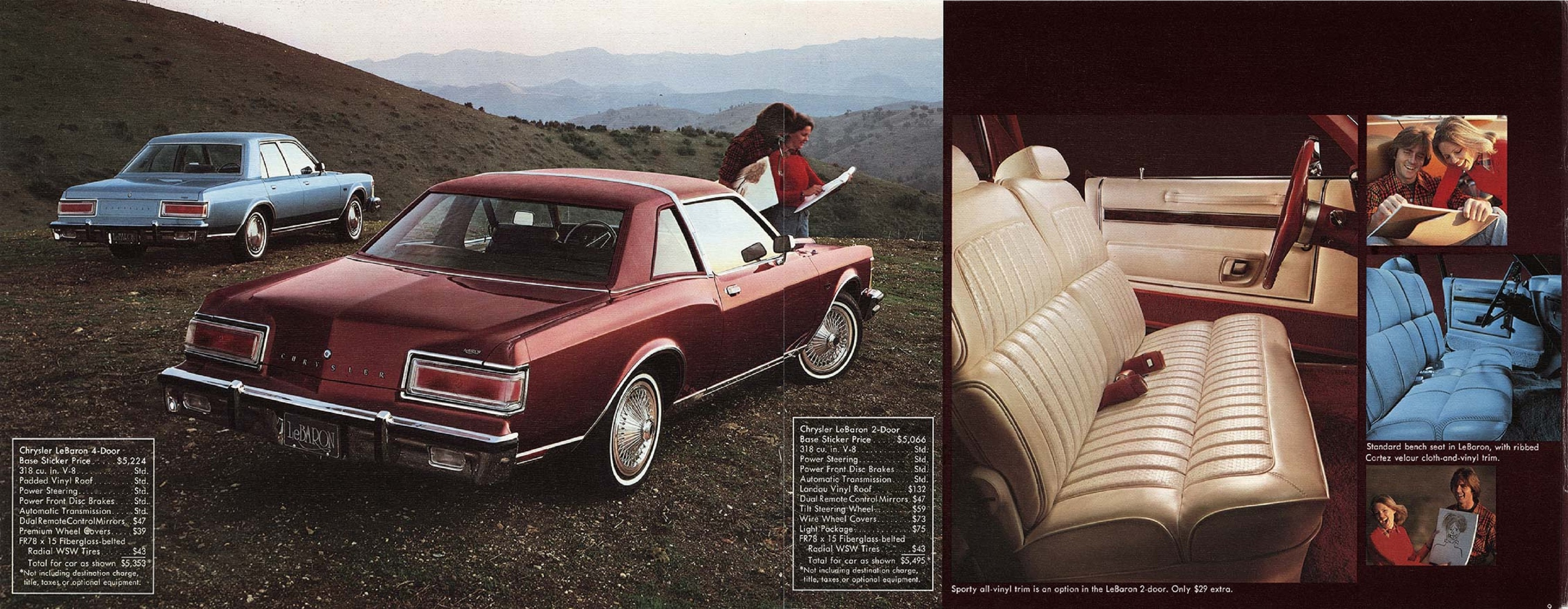 1977 Chrysler LeBaron Brochure 08-09