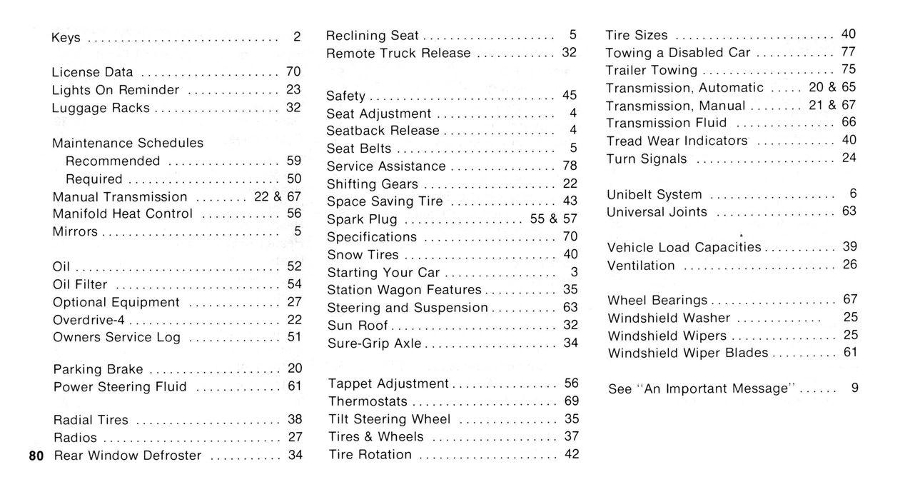 1978 Chrysler Manual-80