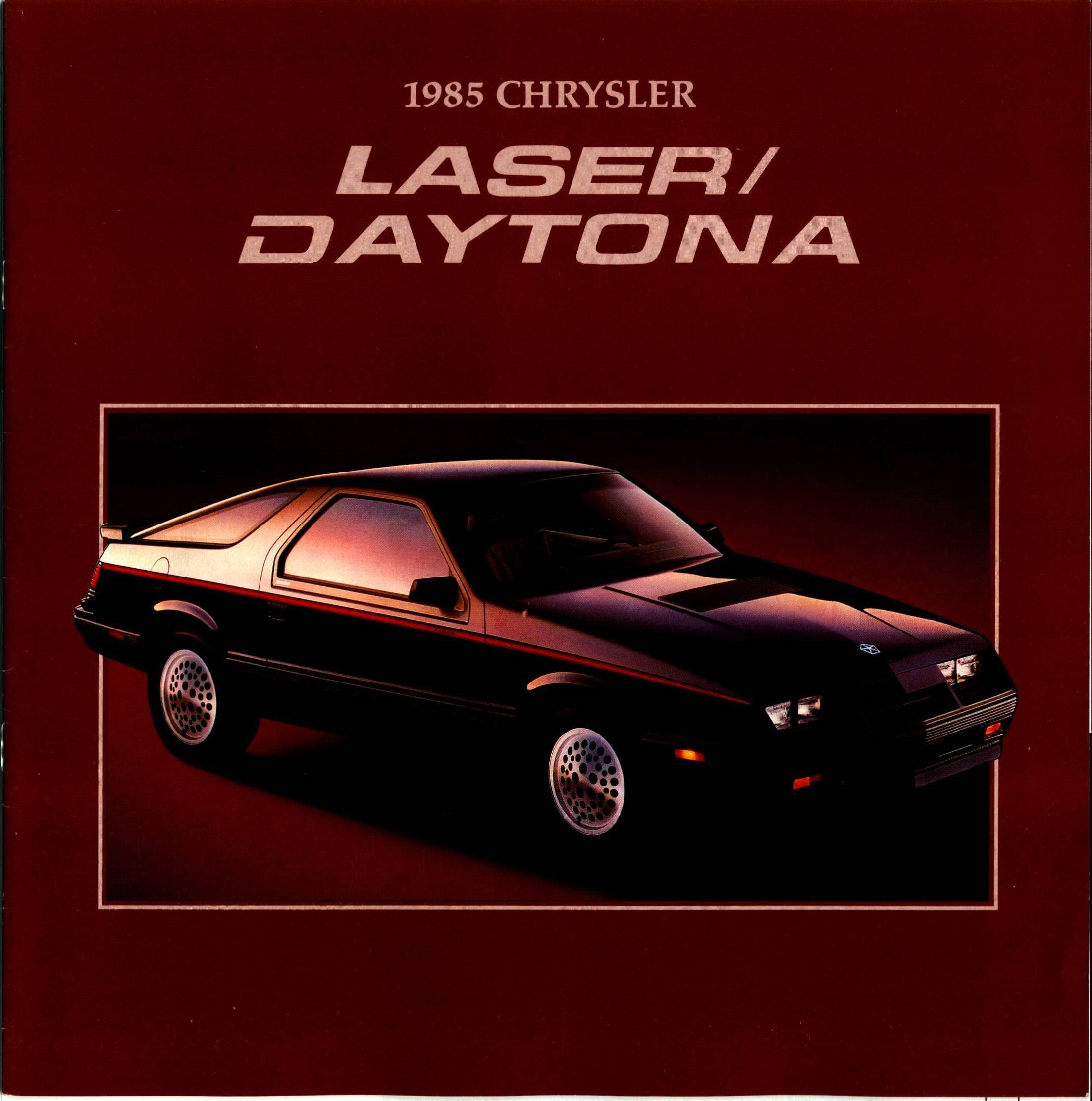 1985 Chrysler Laser-Daytona Brochure (Cdn) 01