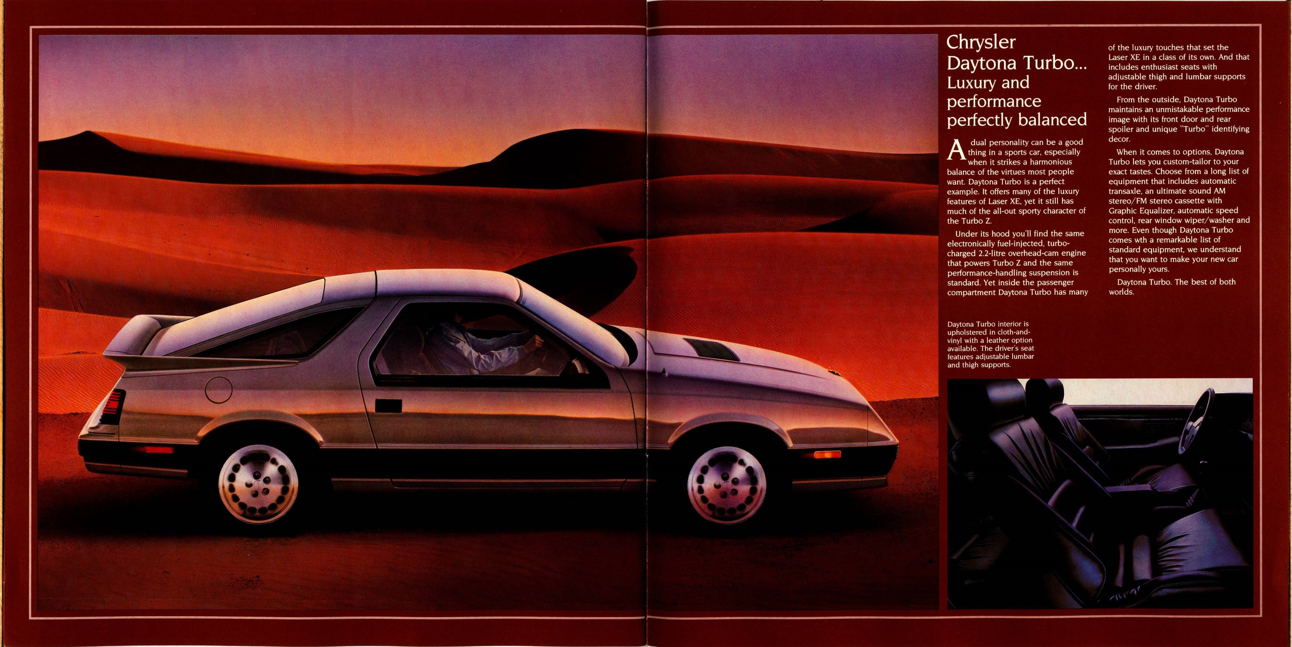1985 Chrysler Laser-Daytona Brochure (Cdn) 08-09