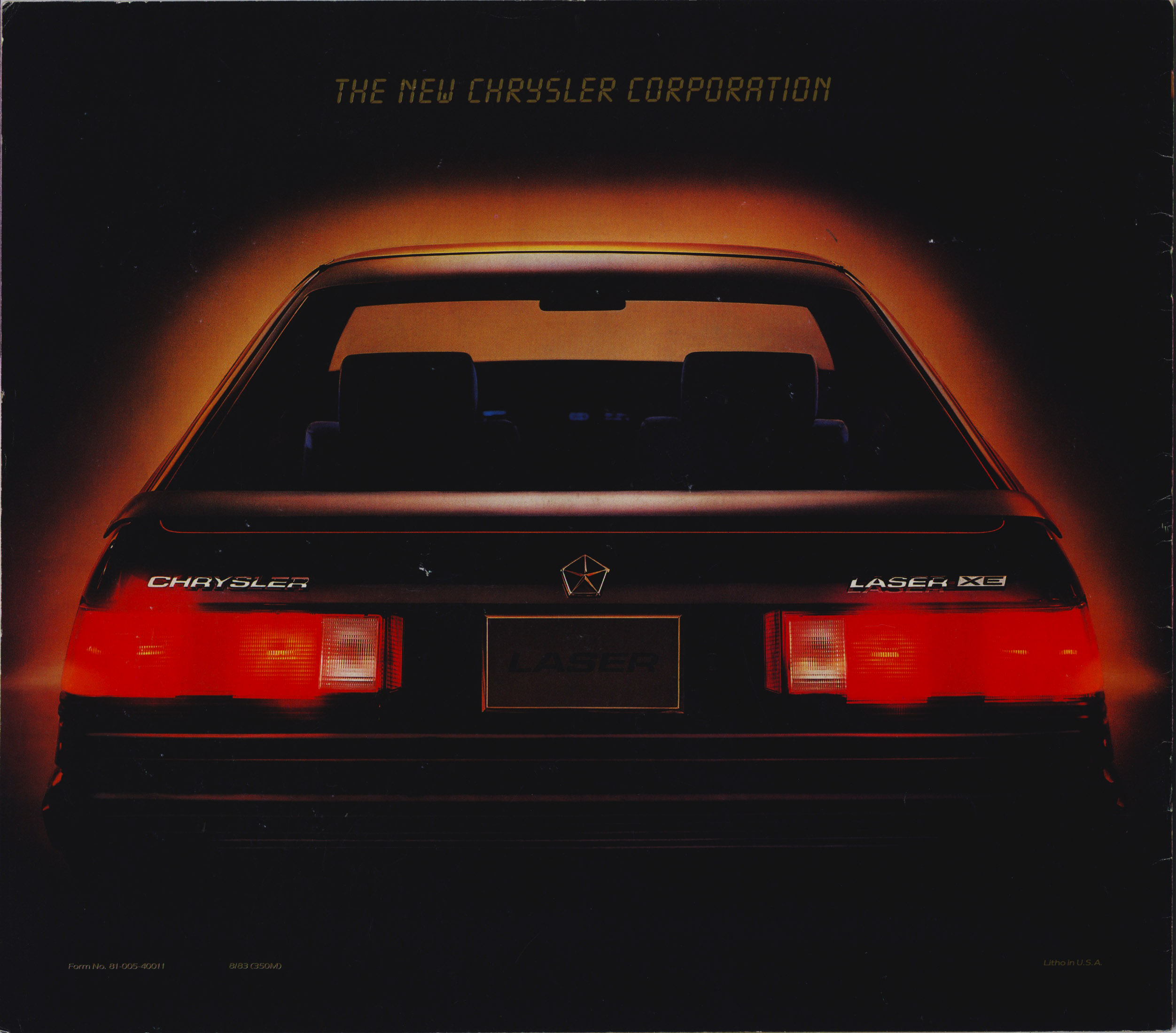1984 Chrysler Laser Brochure 20