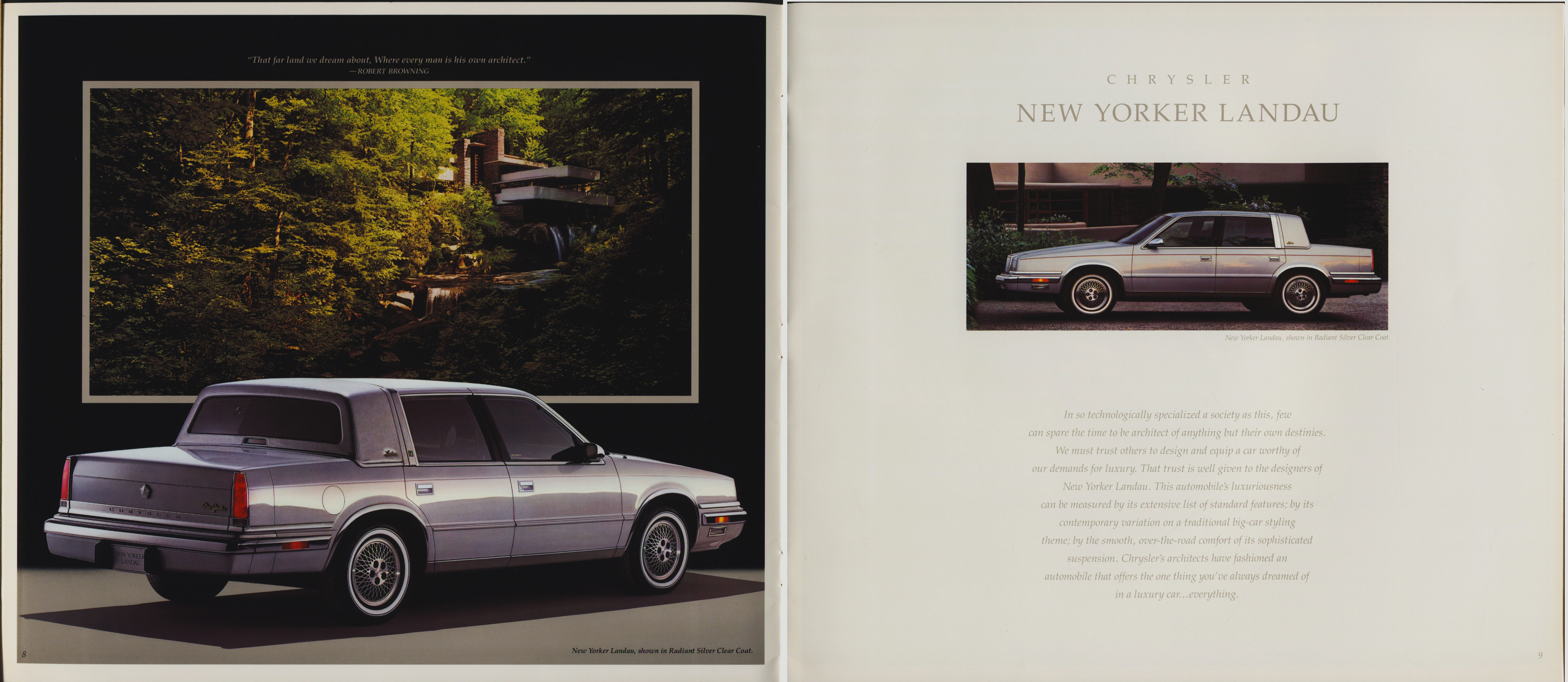 1989 Chrysler New Yorker Brochure 08-09