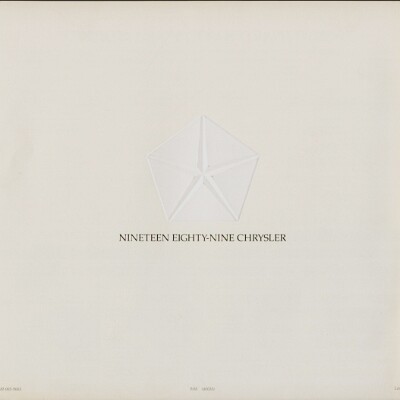 1989 Chrysler New Yorker Brochure 20