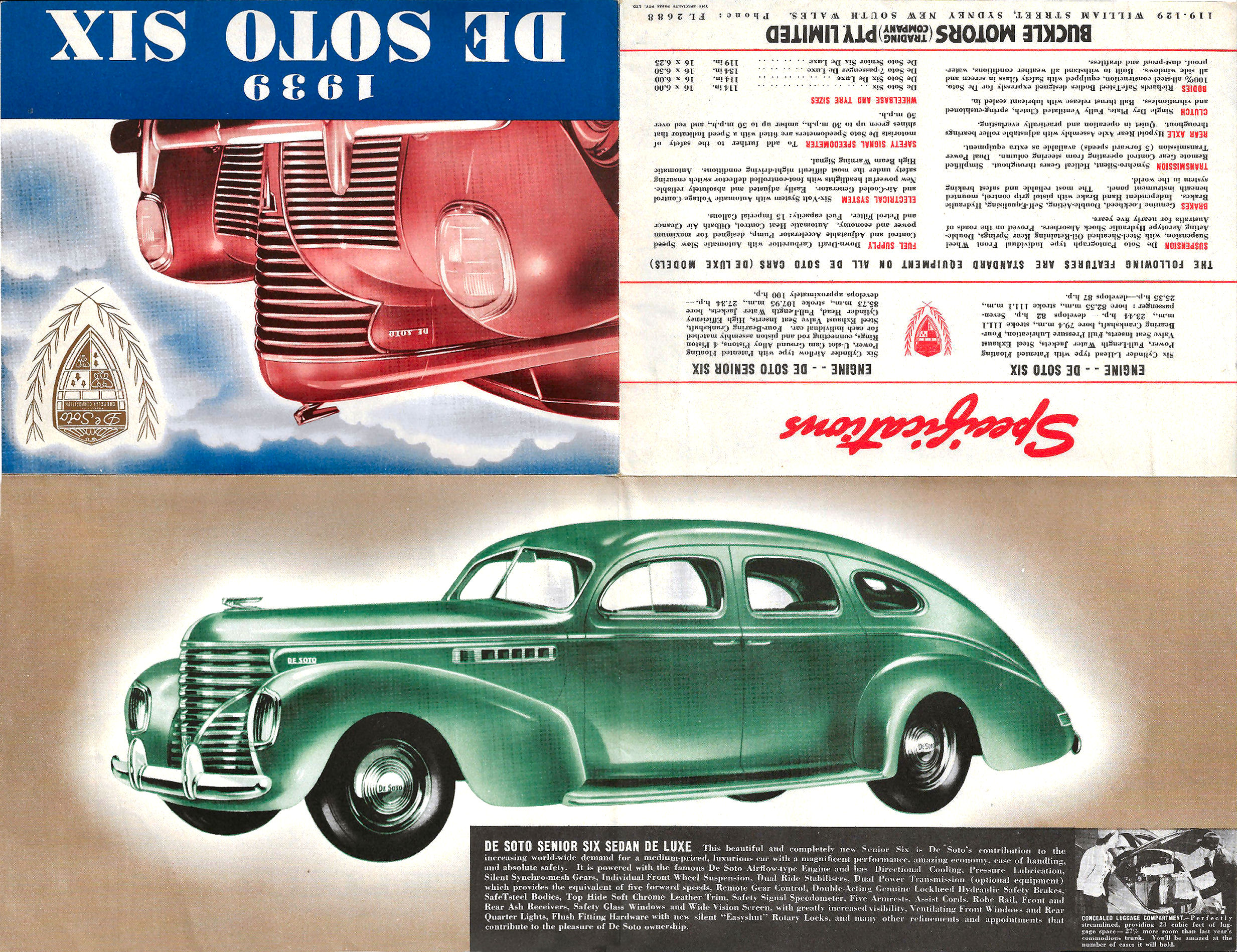 1939 DeSoto Six Foldout (Aus)-Side A2