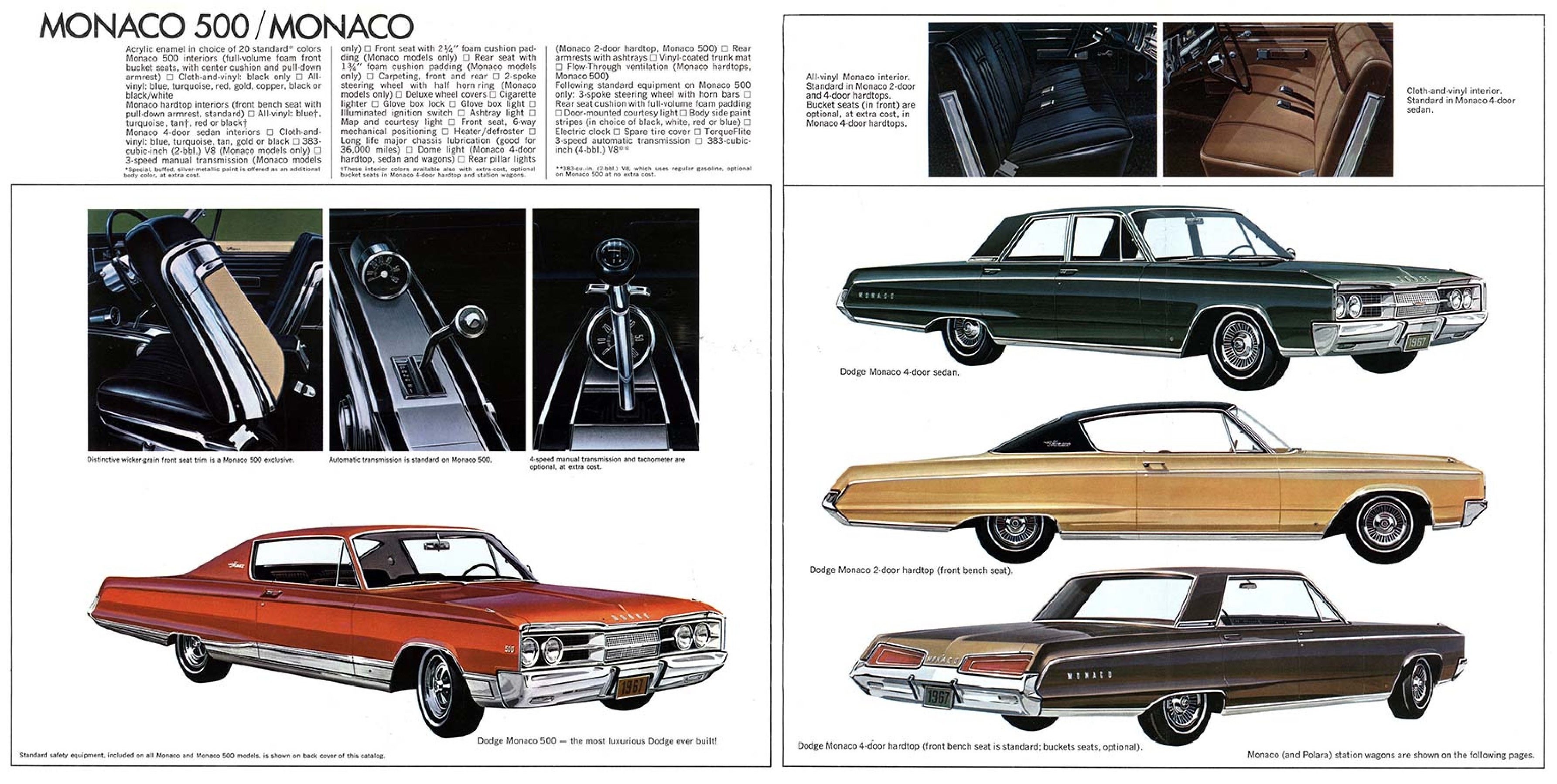 1967 Dodge Polara & Monaco Brochure   18-19