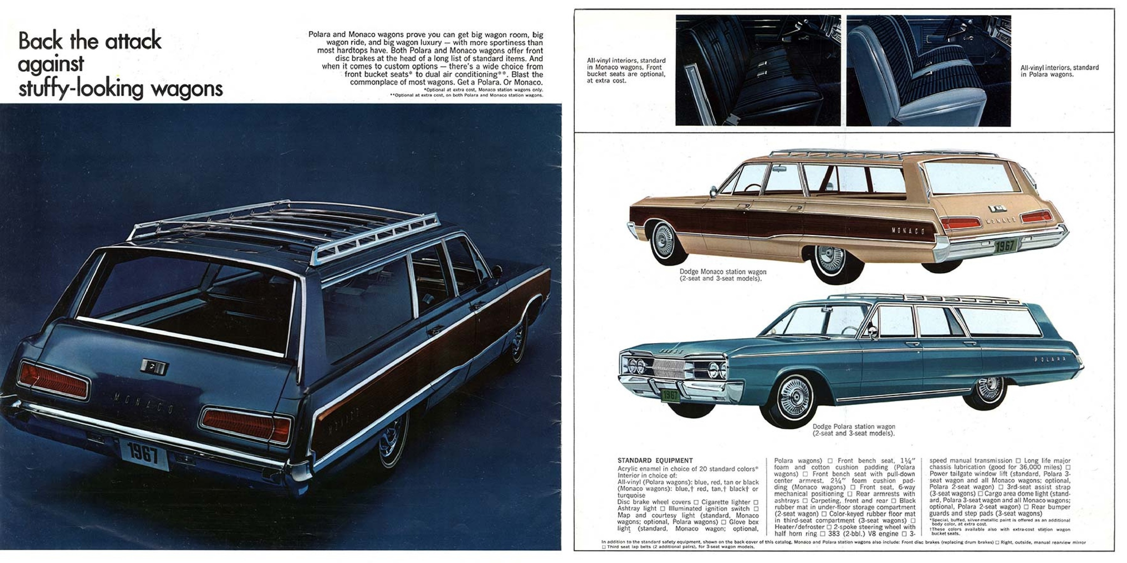 1967 Dodge Polara & Monaco Brochure   20-21