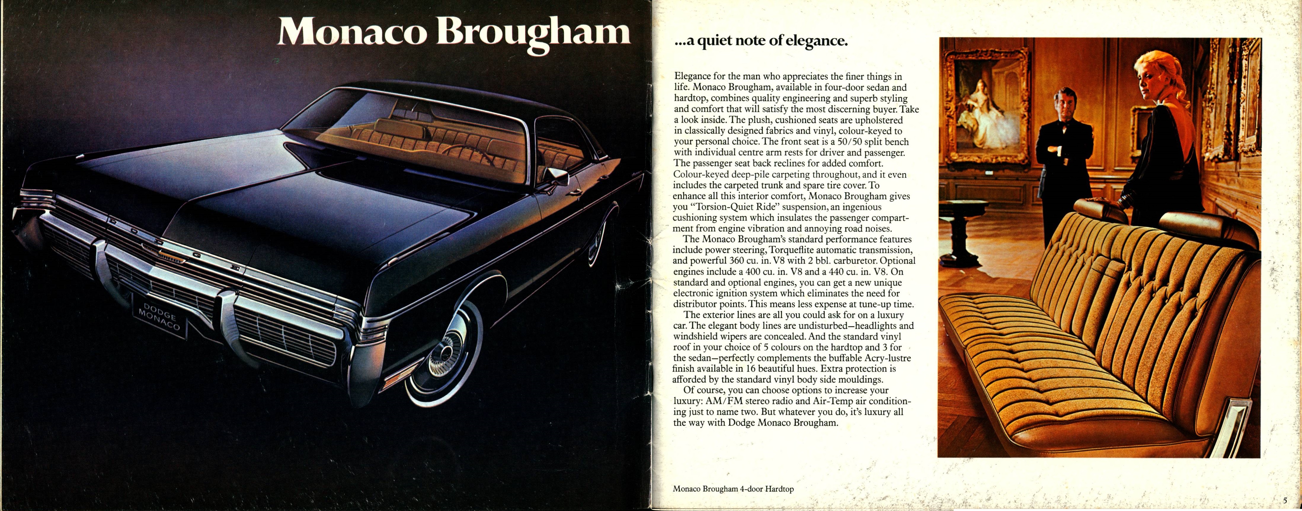 1972 Dodge Full Line Brochure (Cdn)  04-05