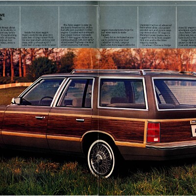 1984 Dodge Aries Brochure 10-11