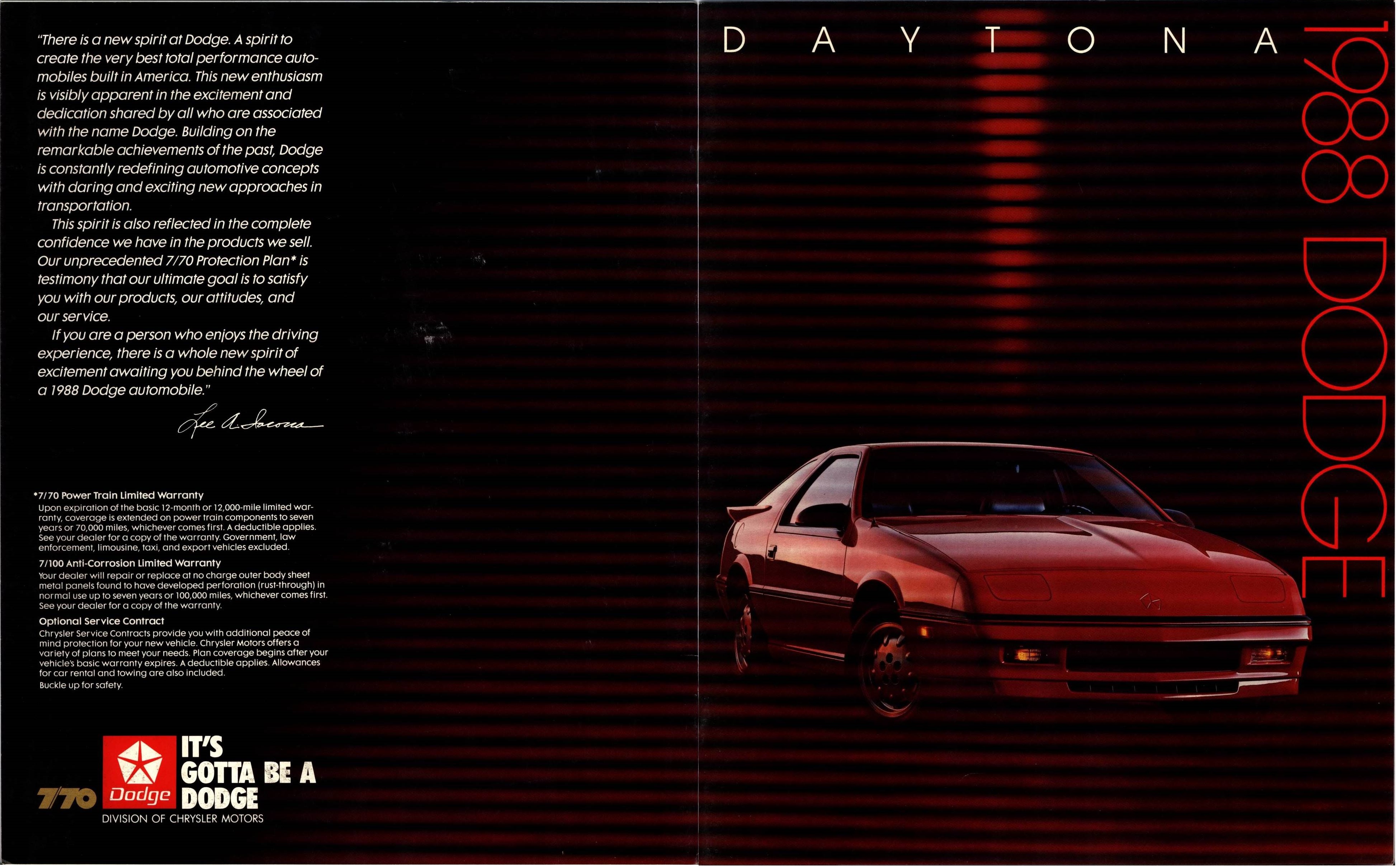 1988 Dodge Daytona Brochure 16-01