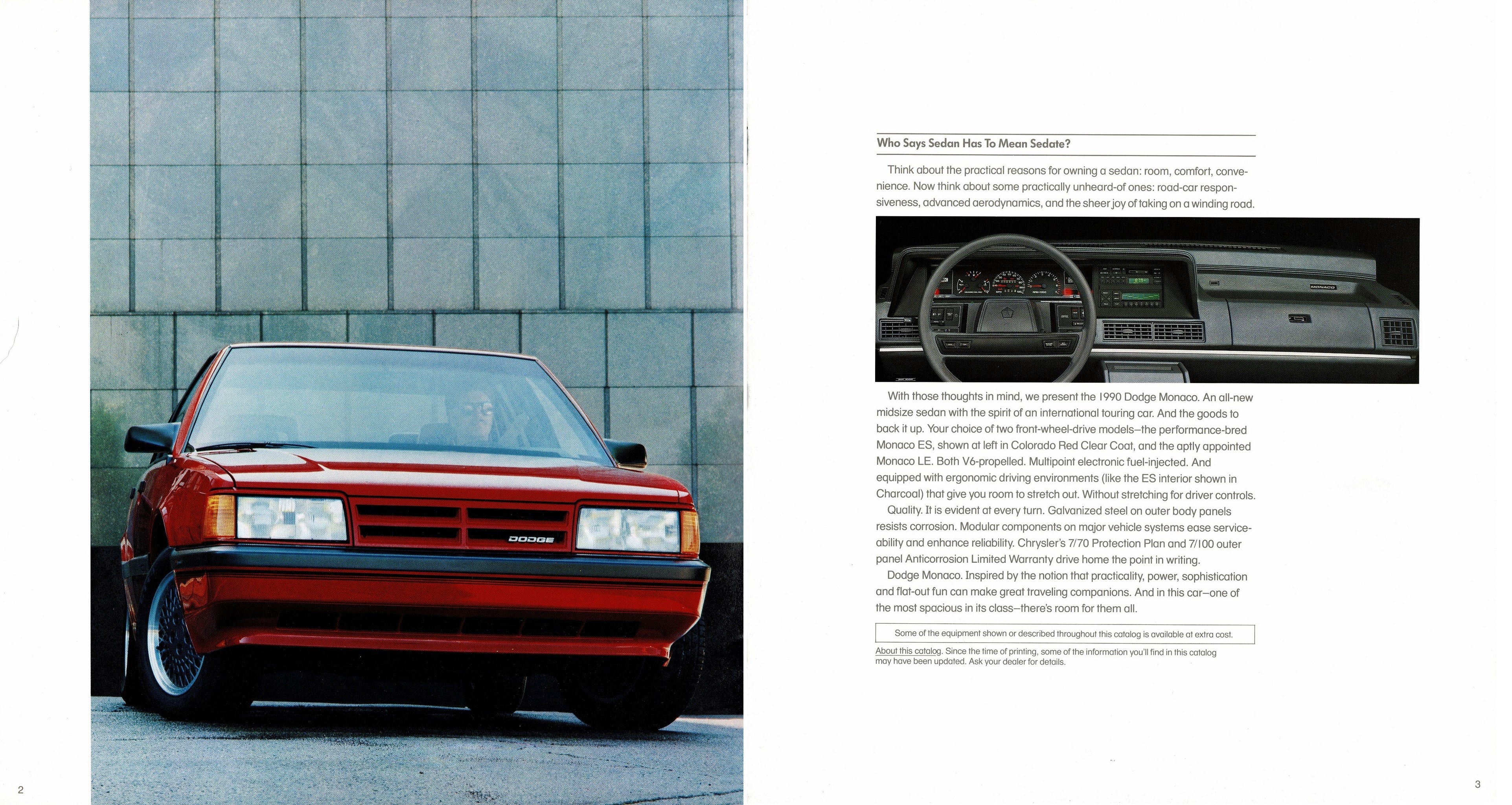 1990 Dodge Monaco Brochure 02-03