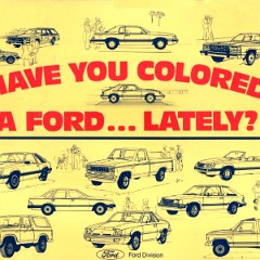 1984 Ford Coloring Book