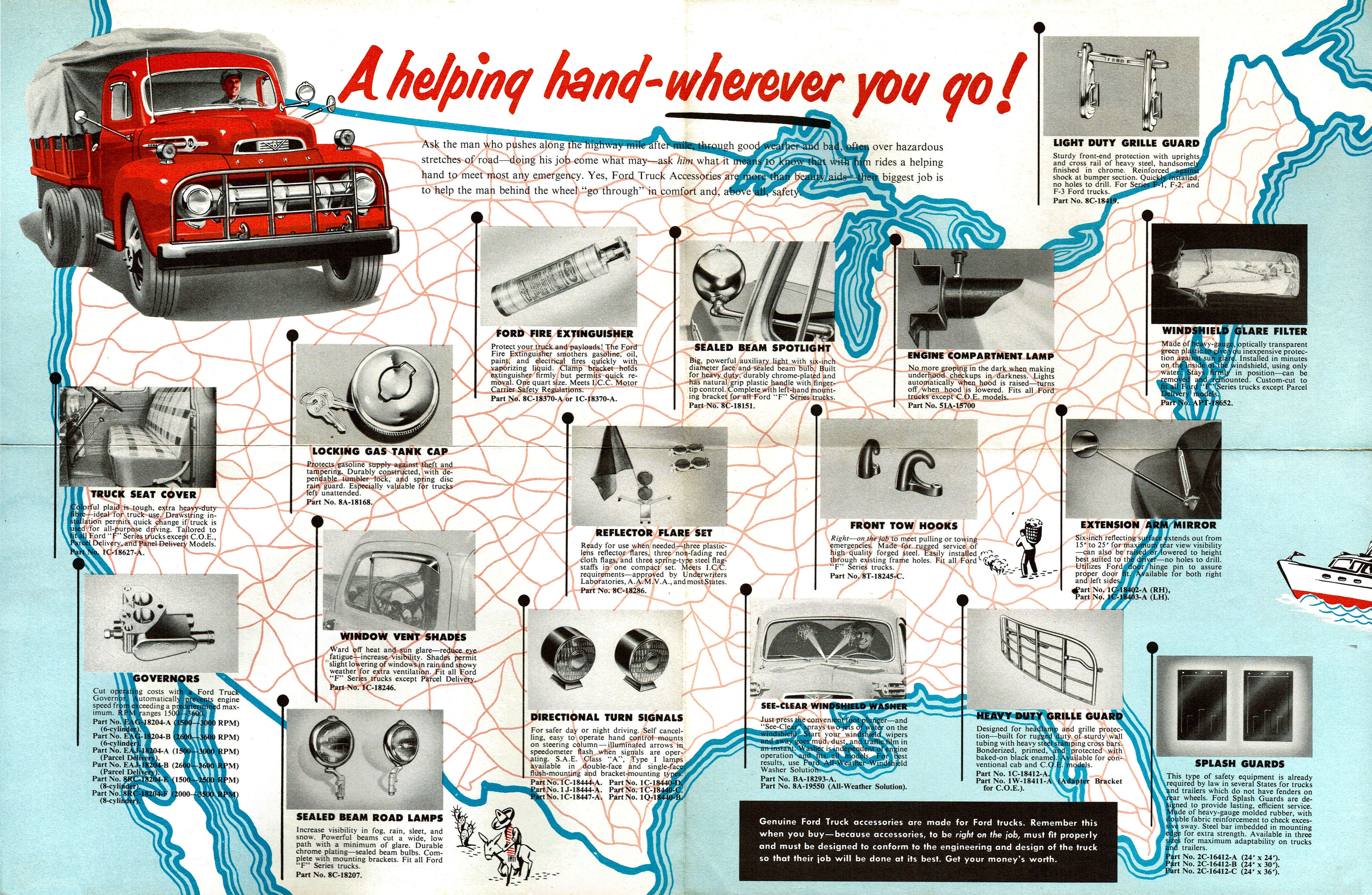 1952 Ford Truck Accessories-Side B