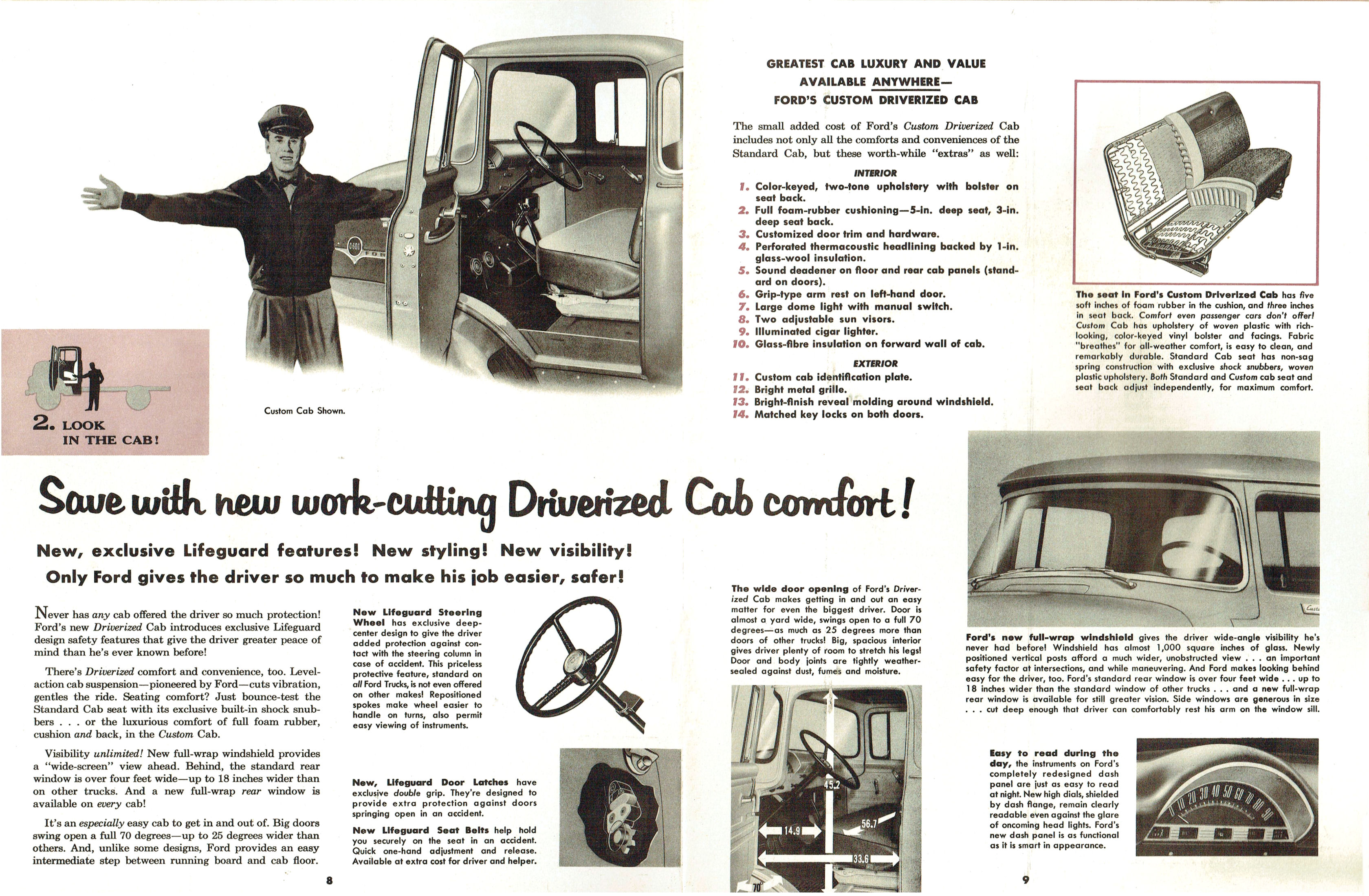 1956 Ford Cab Forward Trucks-08--09