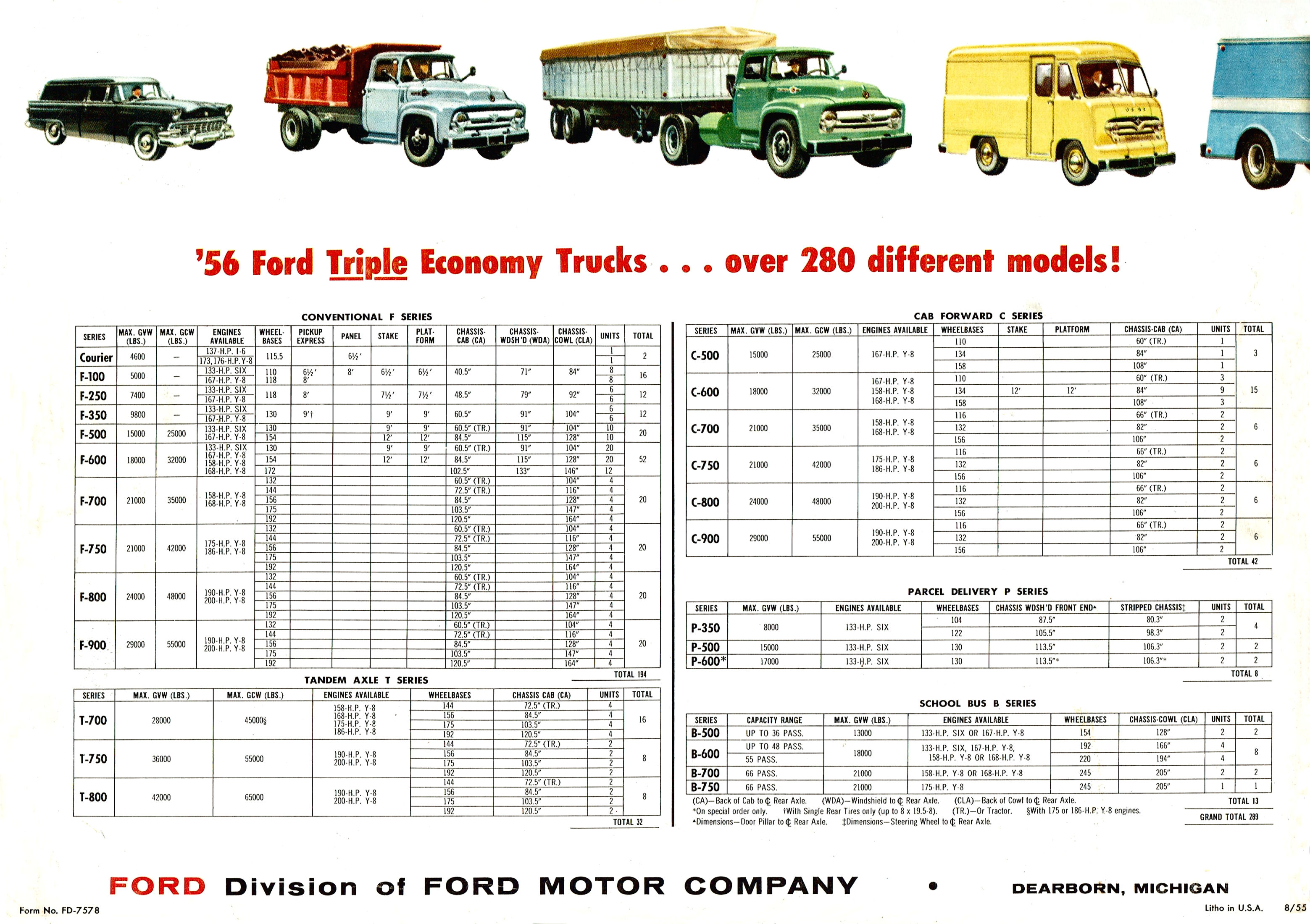 1956 Ford Trucks Full Line-36