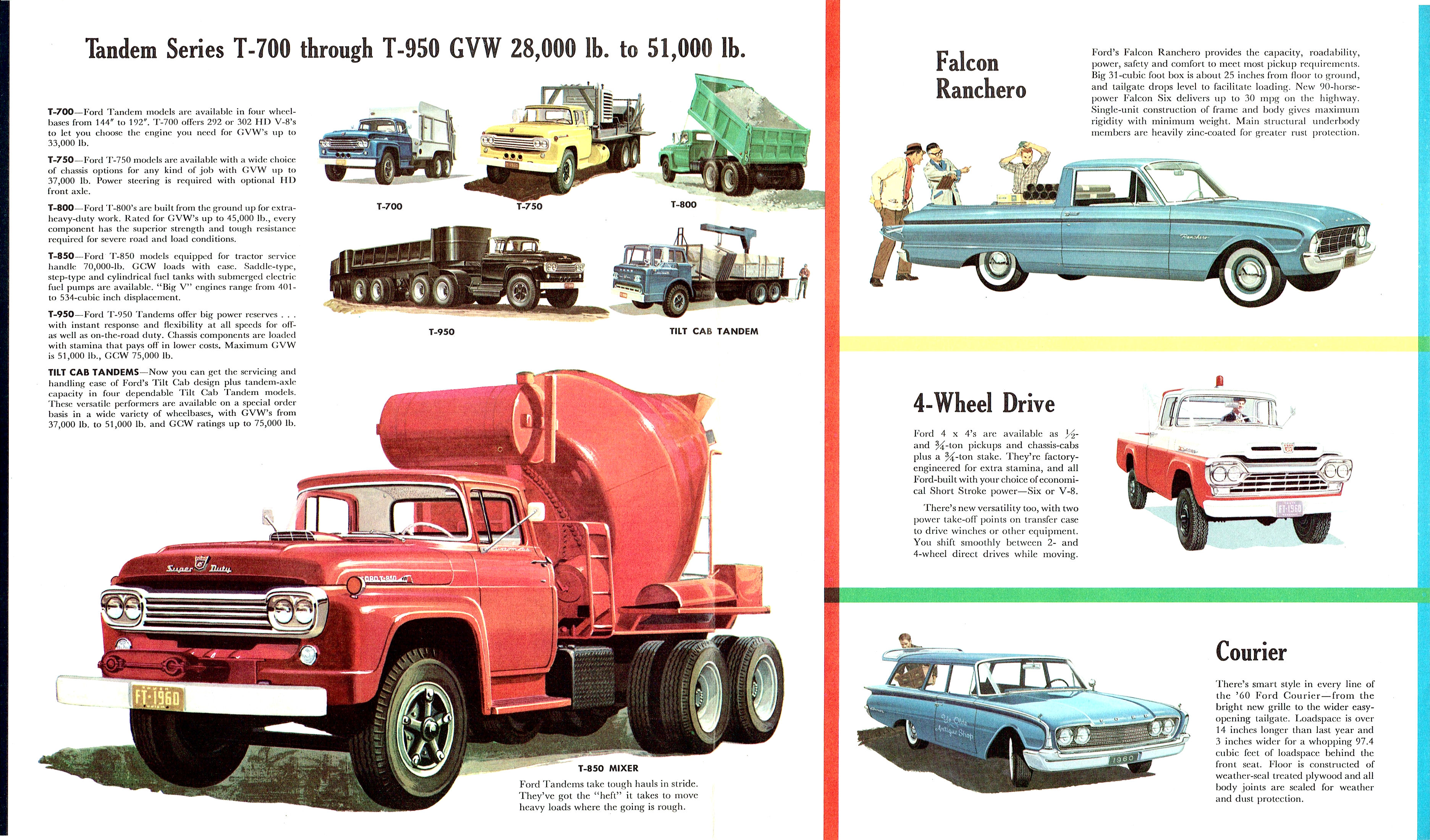 1960 Ford Trucks Full Line Folder (Rev)-06-07