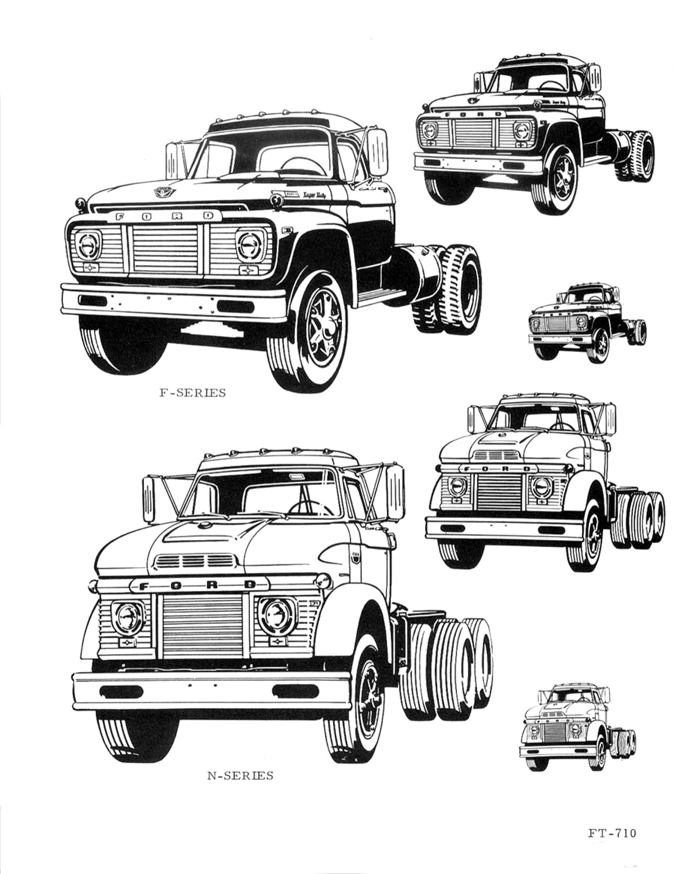 1970 Ford Truck Ad Clipart Book-25