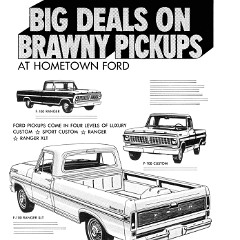 1970 Ford Truck Ad Clipart Book-10