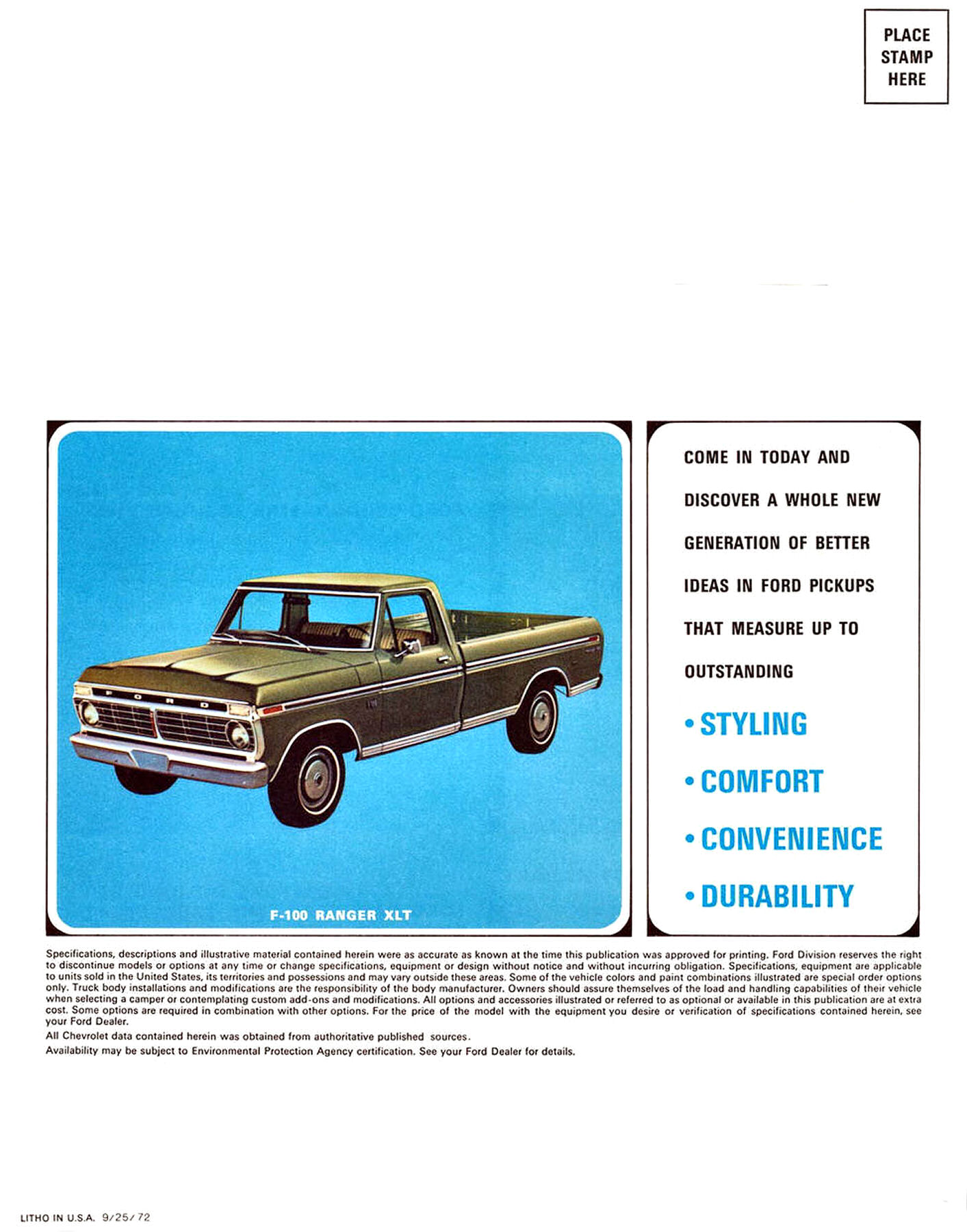 1973 Ford Pickups Facts Mailer-08