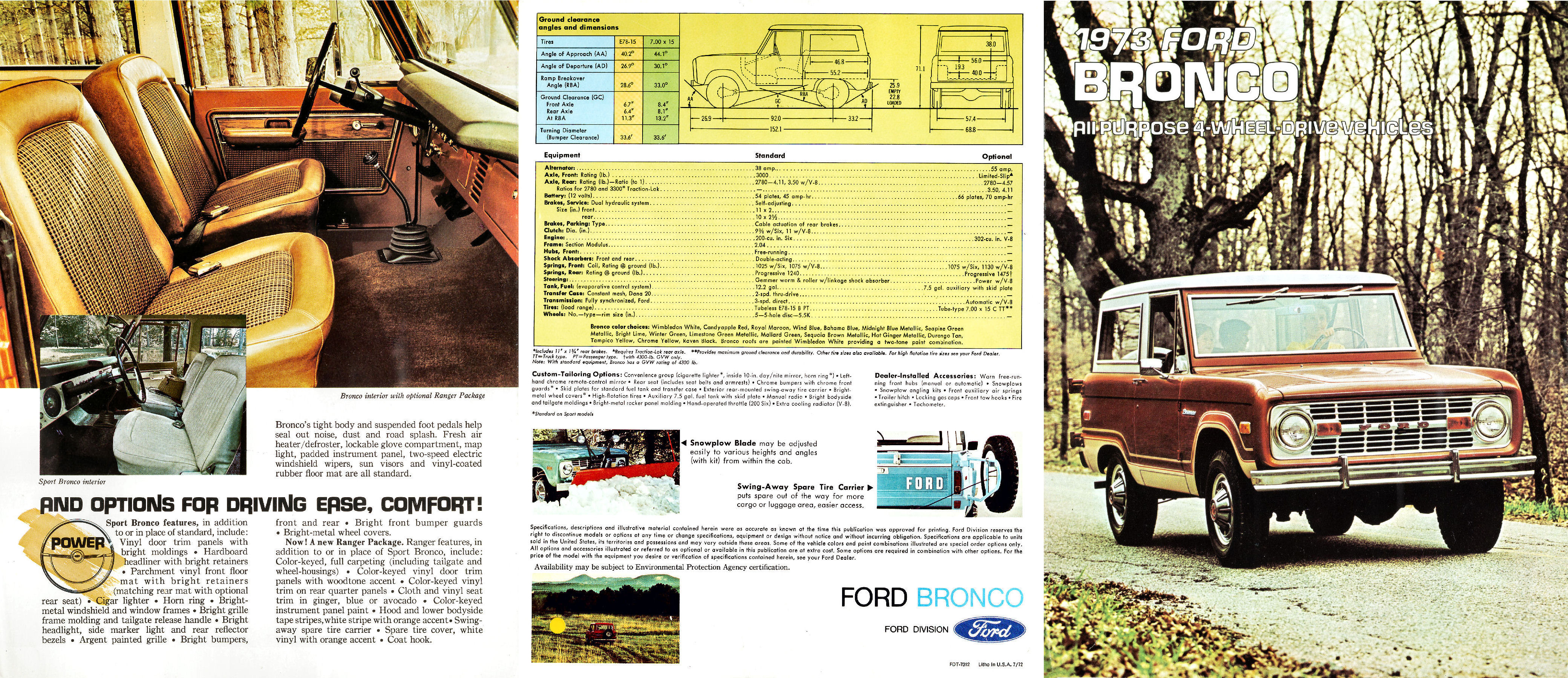 1973 Ford Bronco-Side A